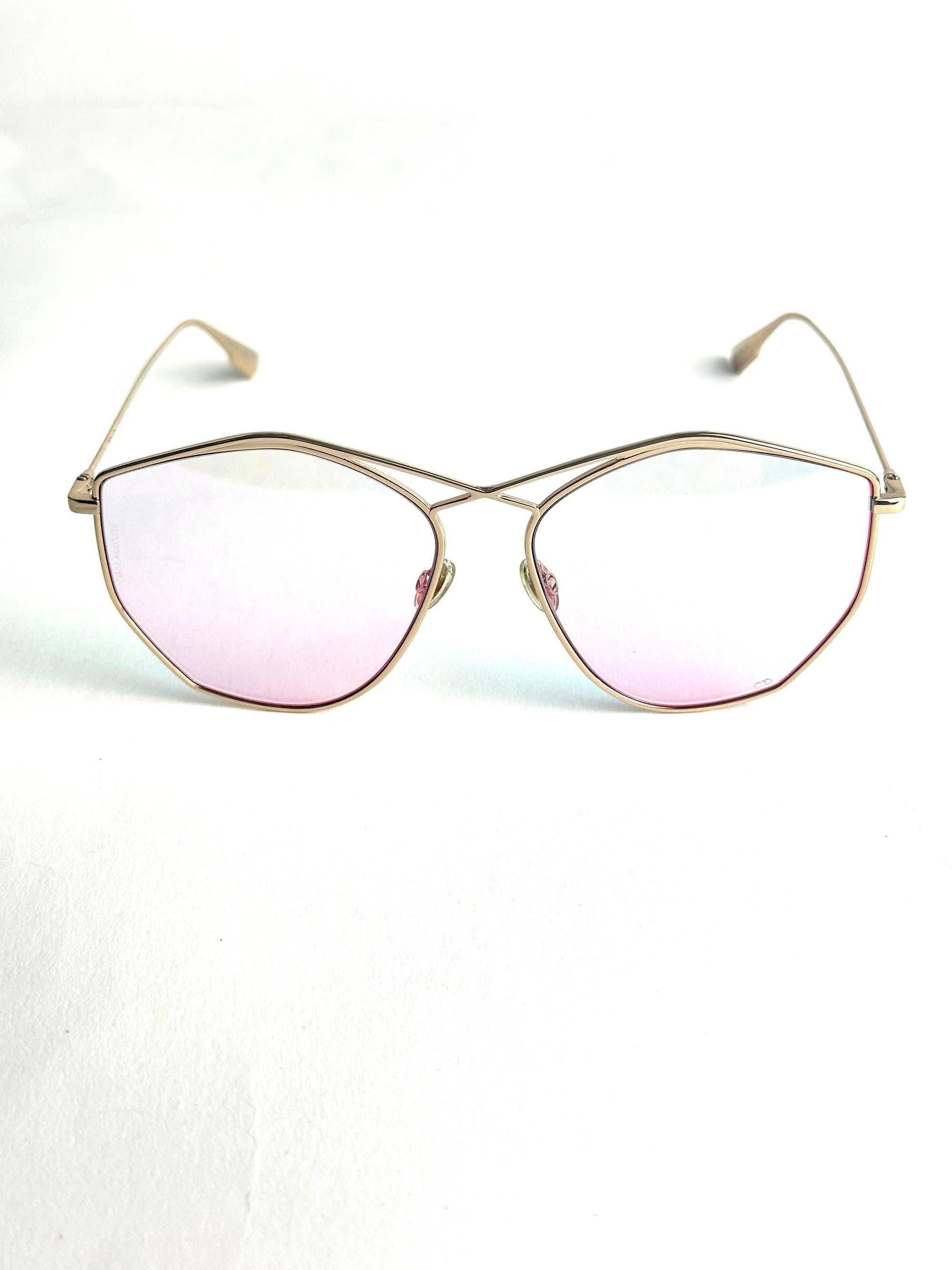 DIOR DIORSTELLAIRE4 000/TE ROSE GOLD sunglasses