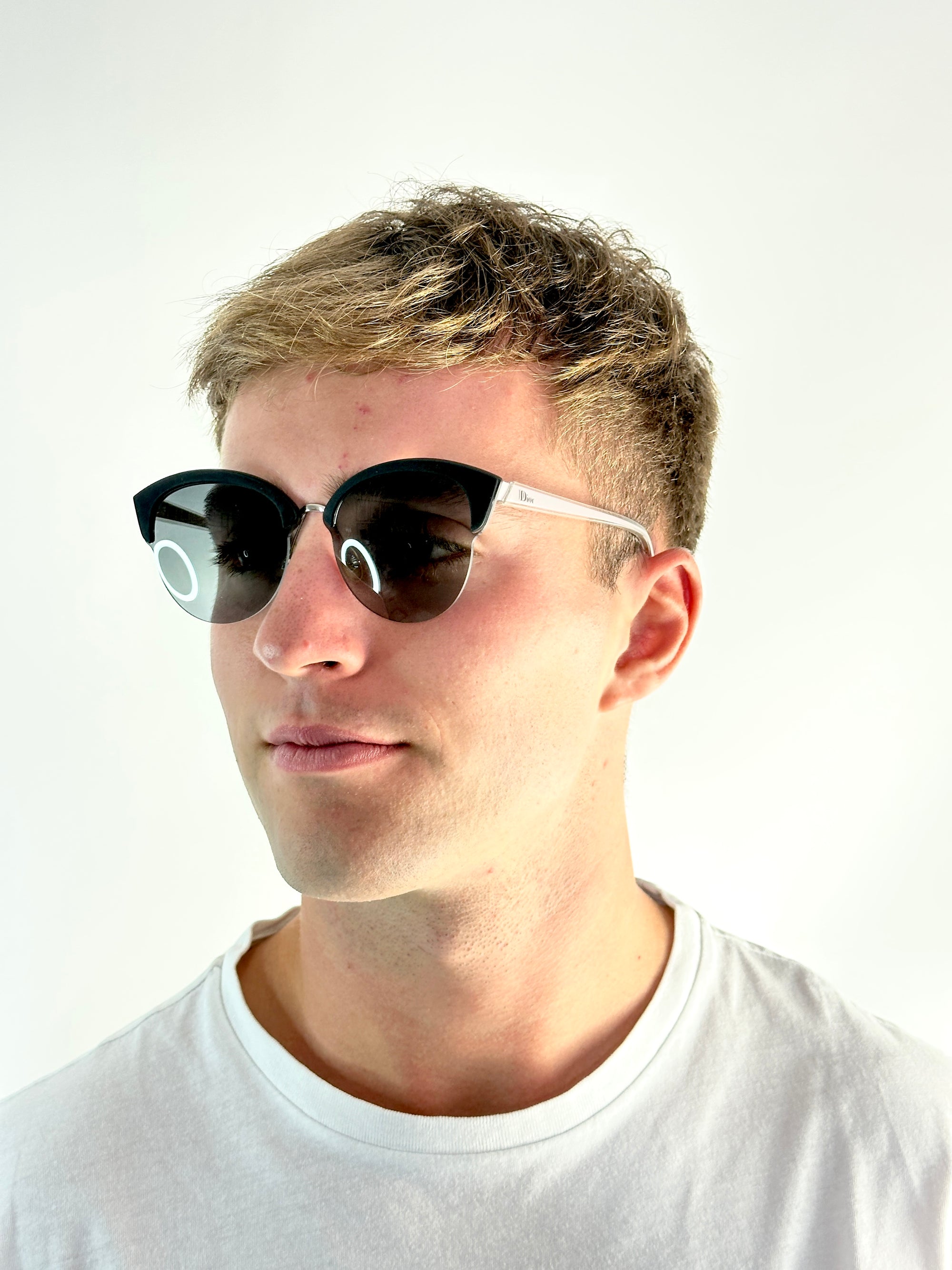 DIOR DIORUN BJN/HD GOLD BLK PNK sunglasses