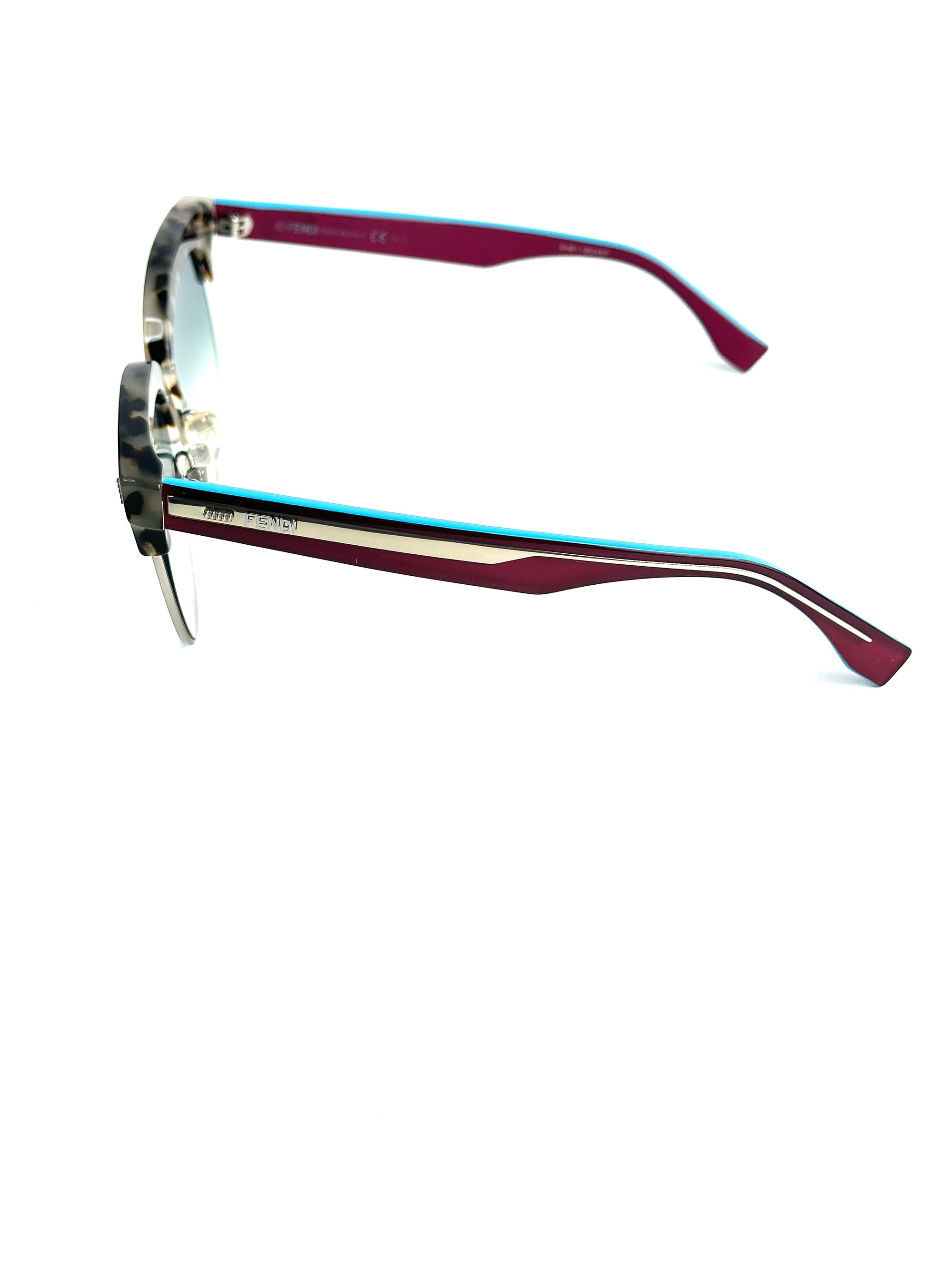 occhiali da sole FENDI FF0154/S BW HAVANA CICLAM
