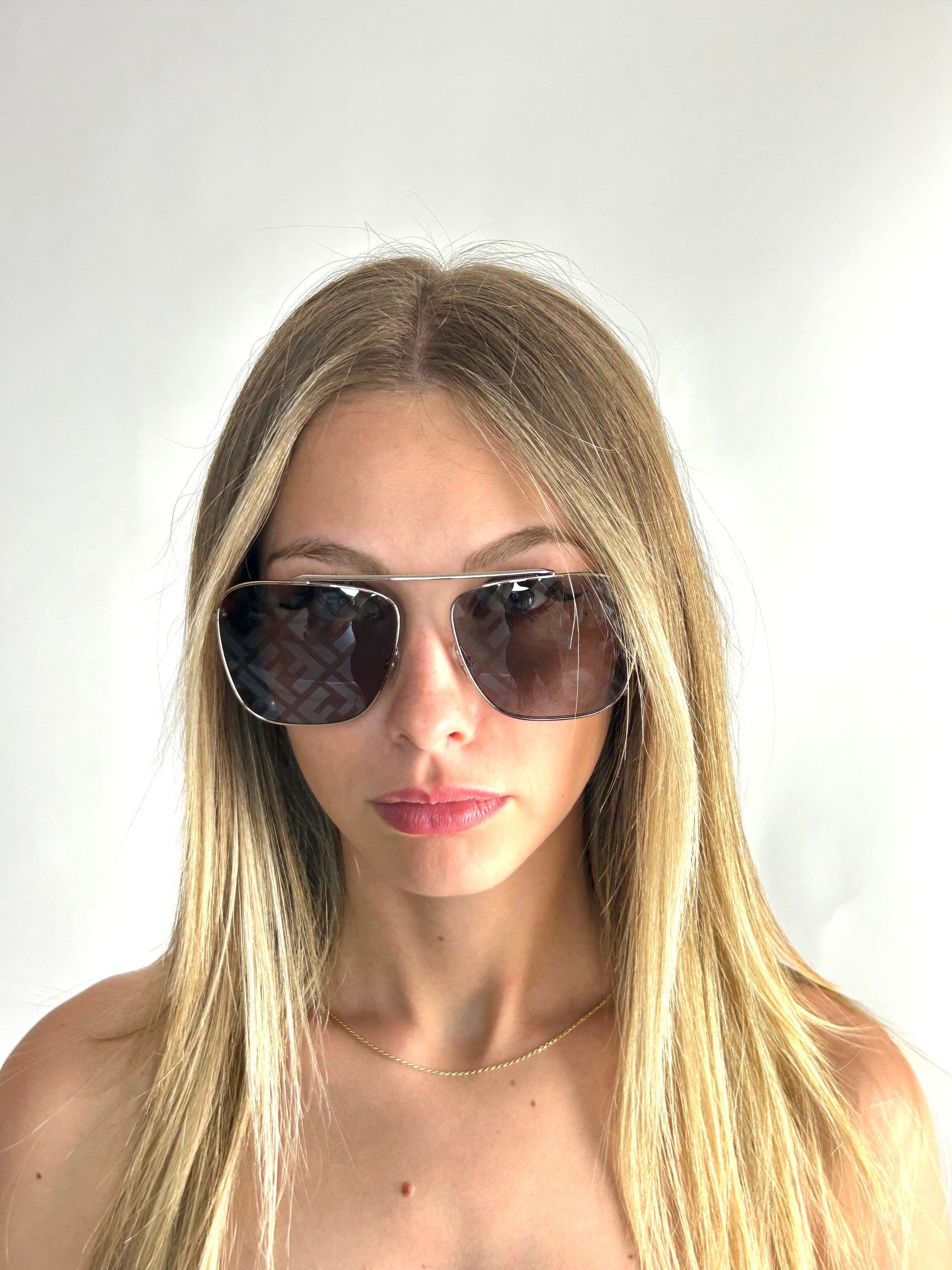 FENDI FF 0342/S B1Z HO ARGENT OR