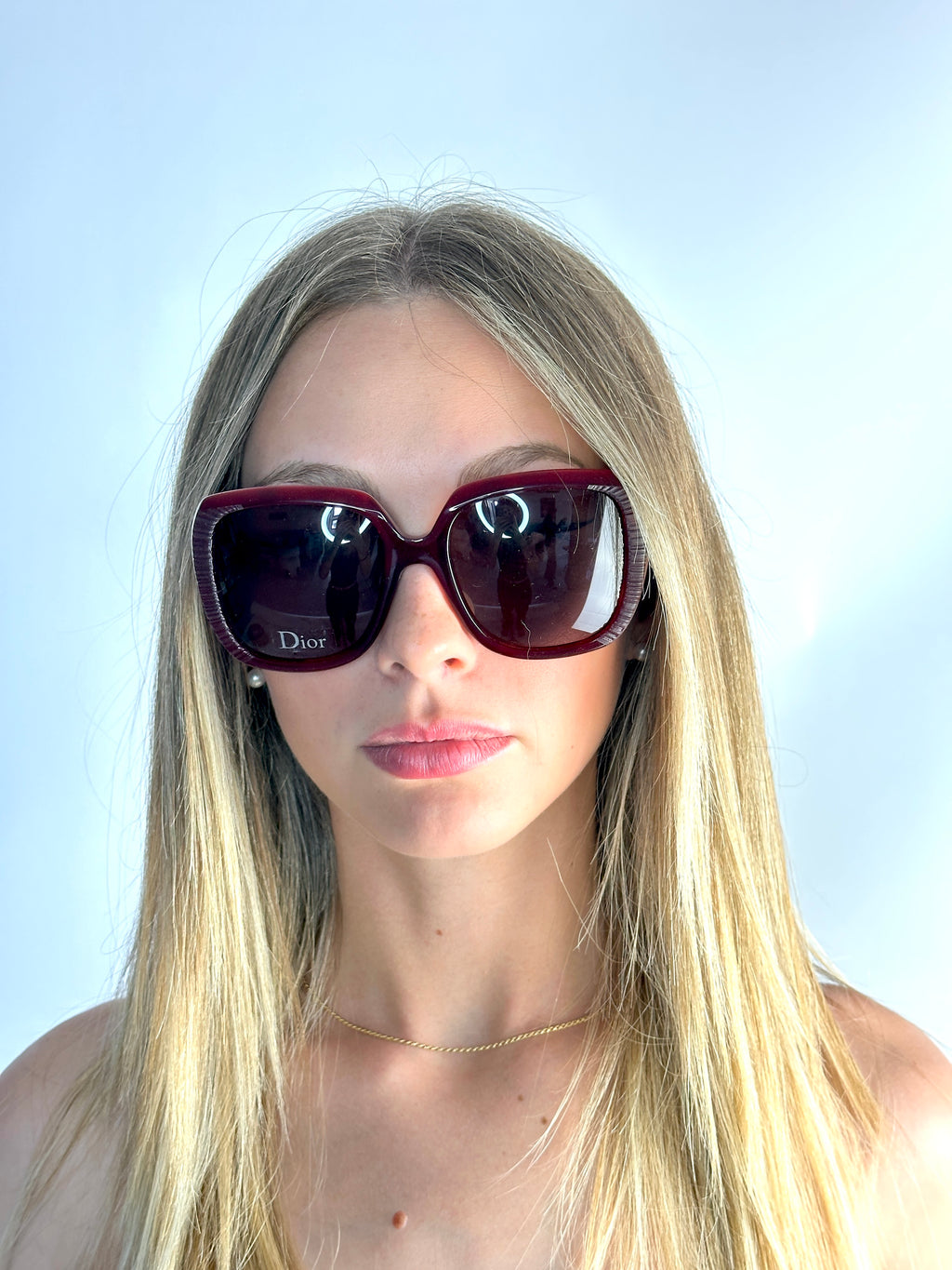 DIOR DIORAFFETAS1 2F5/SB REDHV RE sunglasses