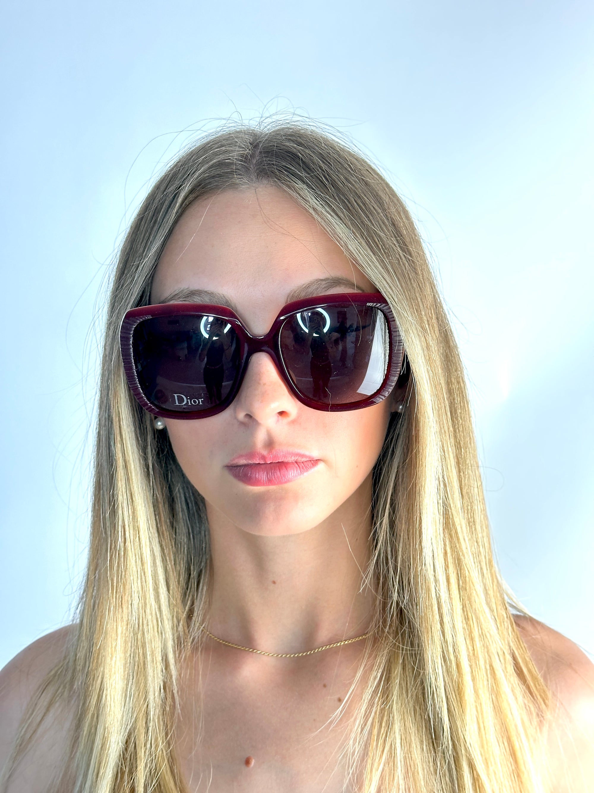 DIOR DIORAFFETAS1 2F5/SB REDHV RE sunglasses