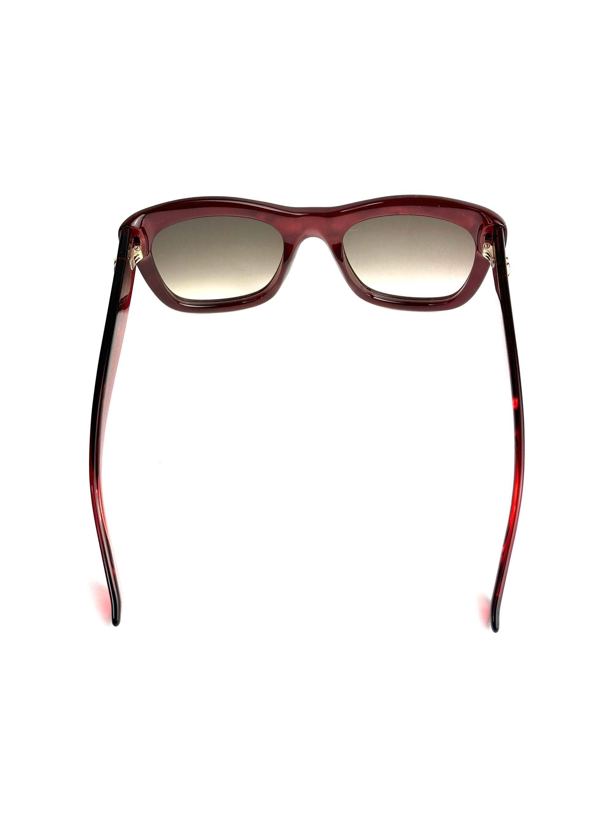 occhiali da sole GUCCI GG3827/S ROSSO TRASPARENTE