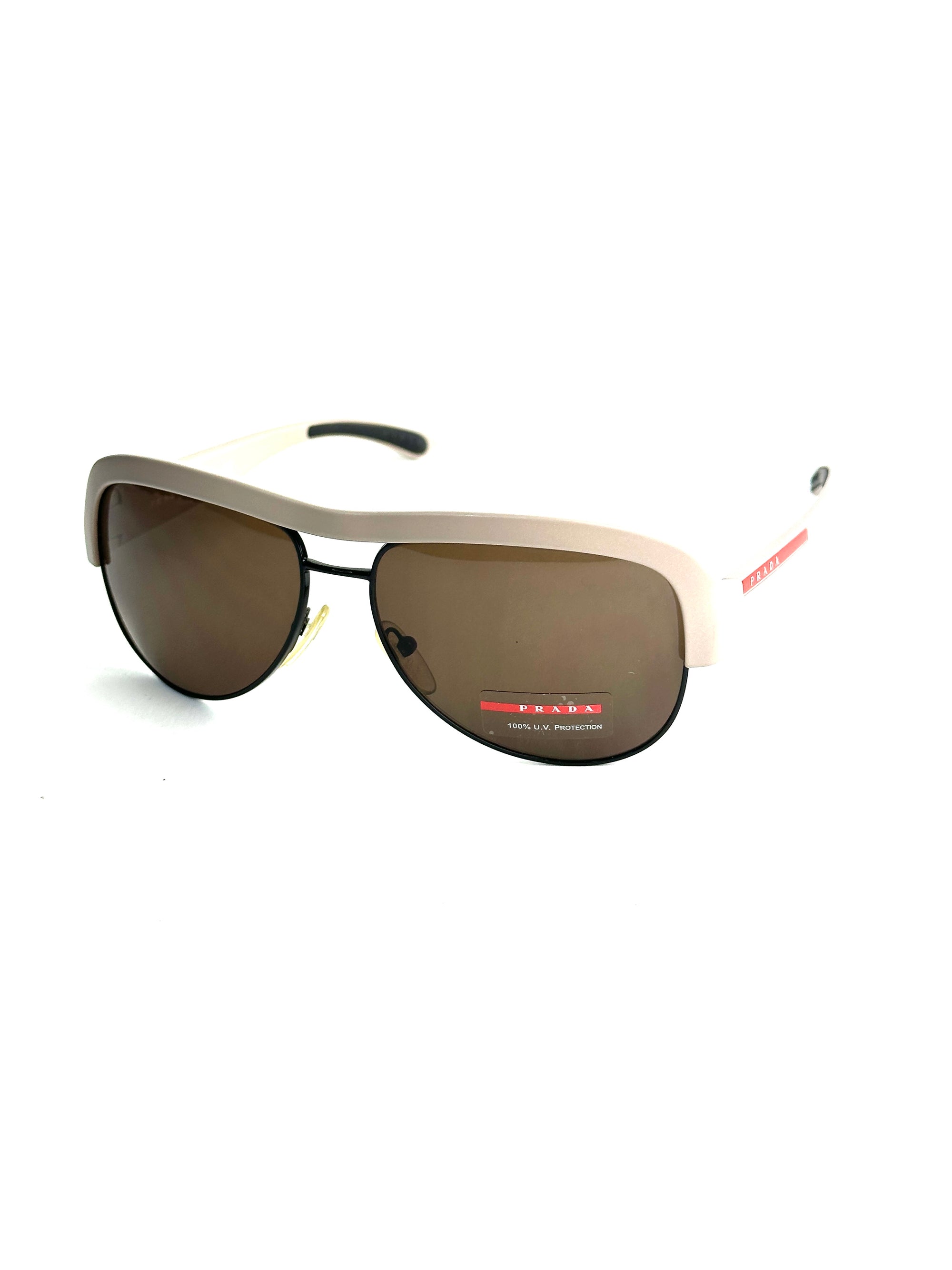 PRADA SPS04L LINEA ROSSA BEIGE