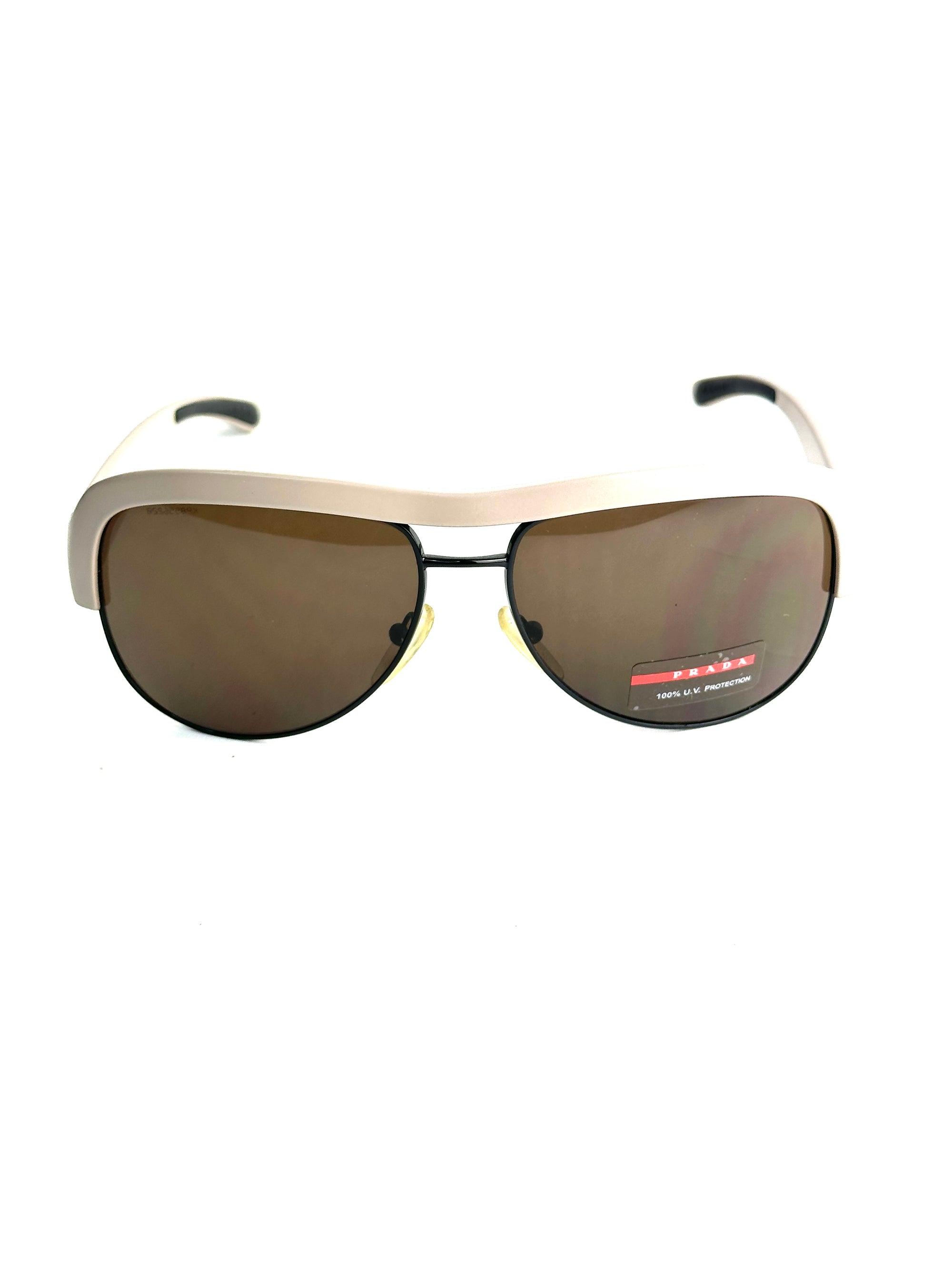 PRADA SPS04L LINEA ROSSA BEIGE