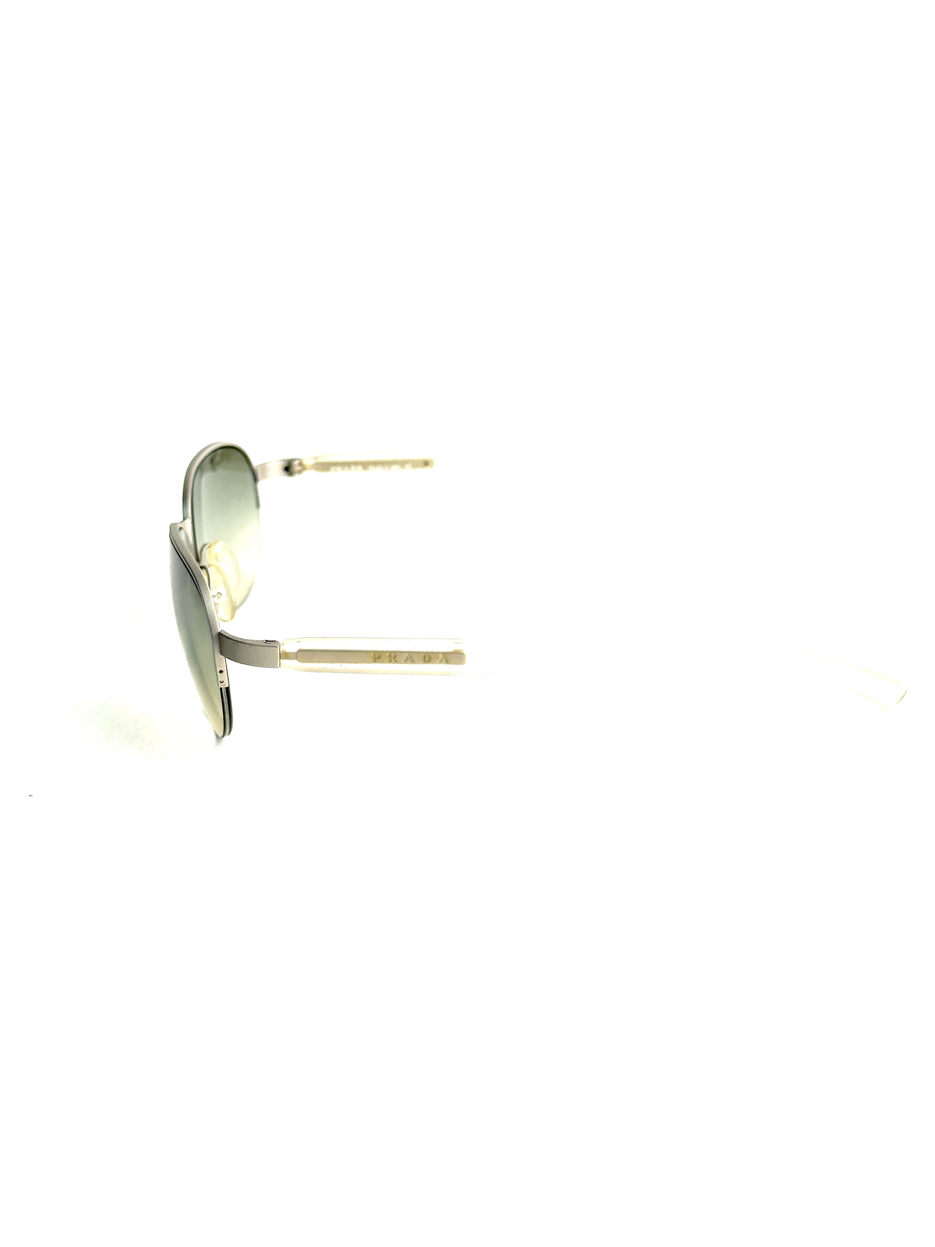 Occhiali da sole PRADA SPR58C ARGENTO VINTAGE