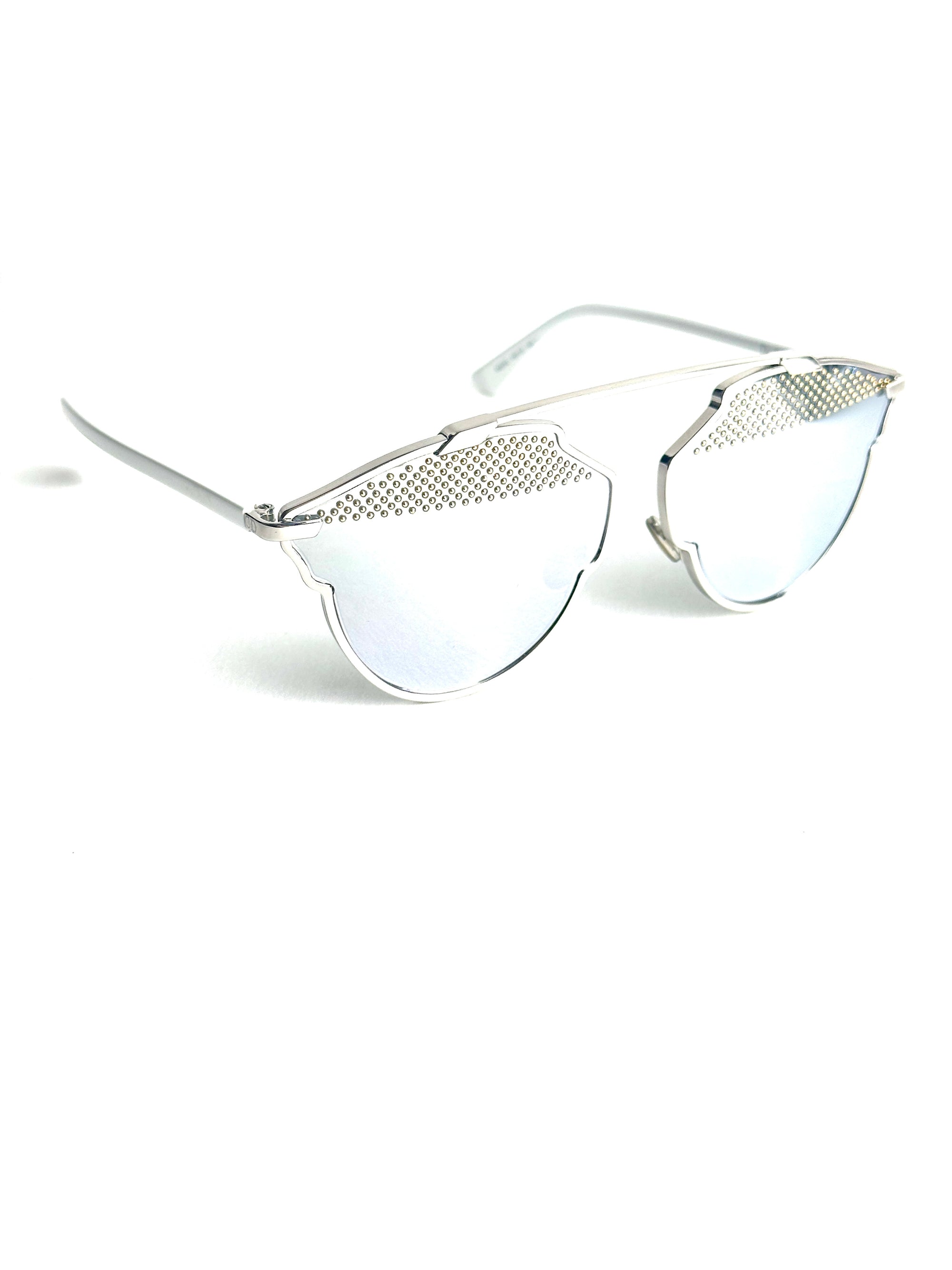 DIOR DiorsorealS 85L/DC PALLAD WHITE sunglasses