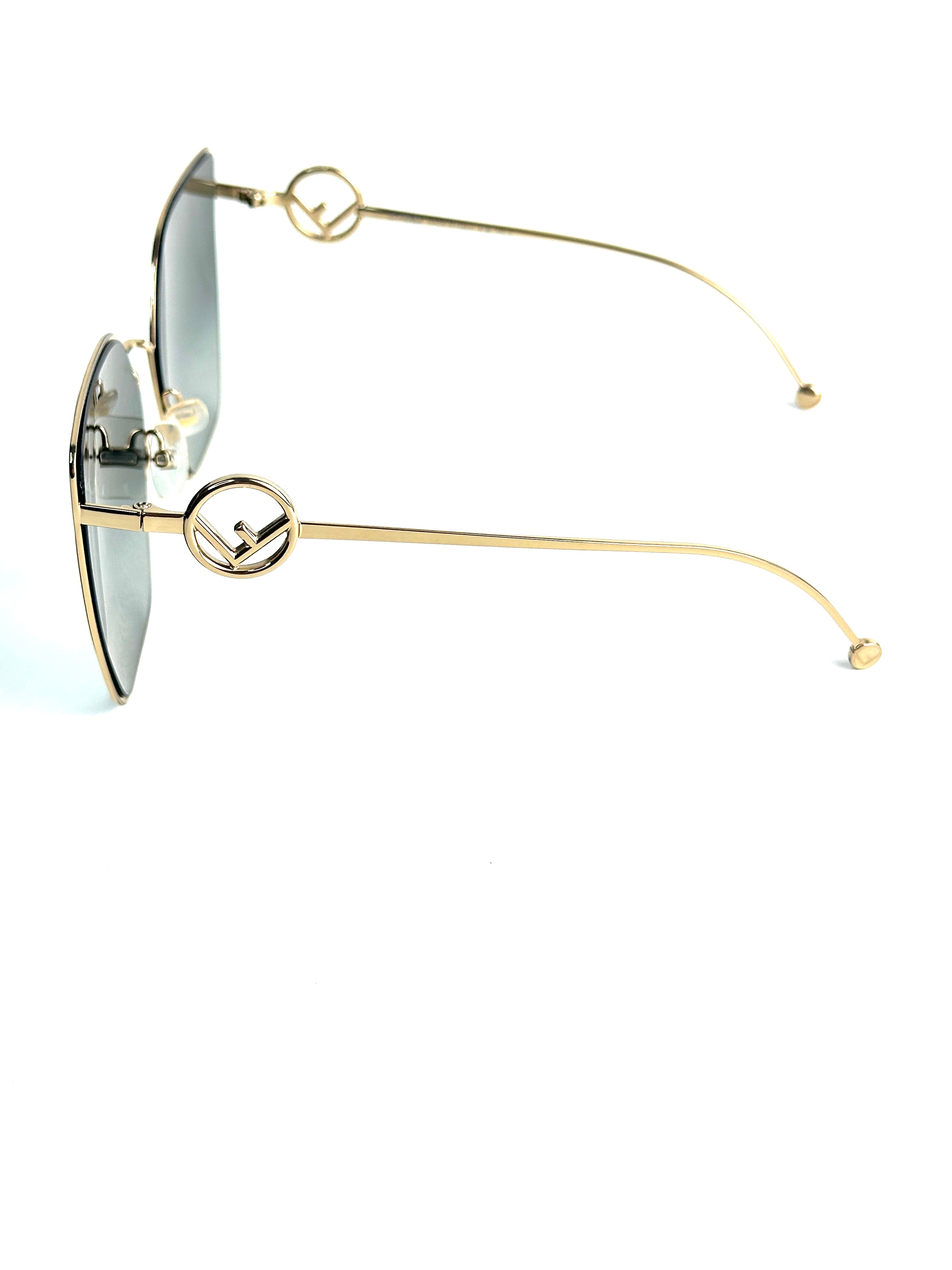 Occhiali da sole FENDI FF0323/S ORO GRIGIO