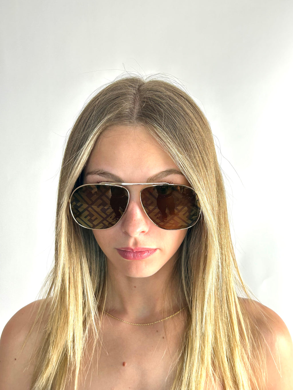 FENDI FF 0342/S B1Z HO ARGENT OR