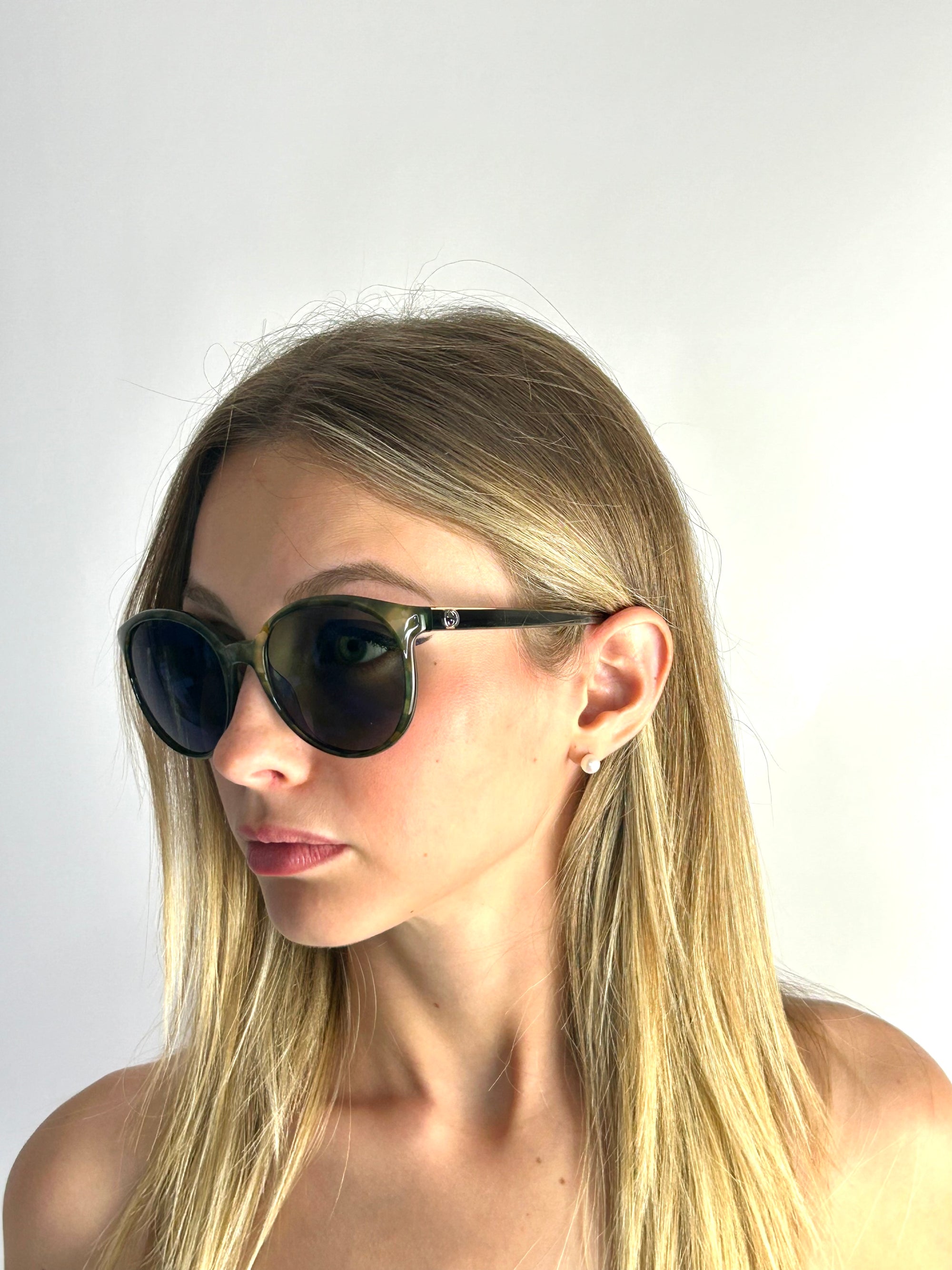 occhiali da sole GUCCI GG3697/S VERDE HAVANA