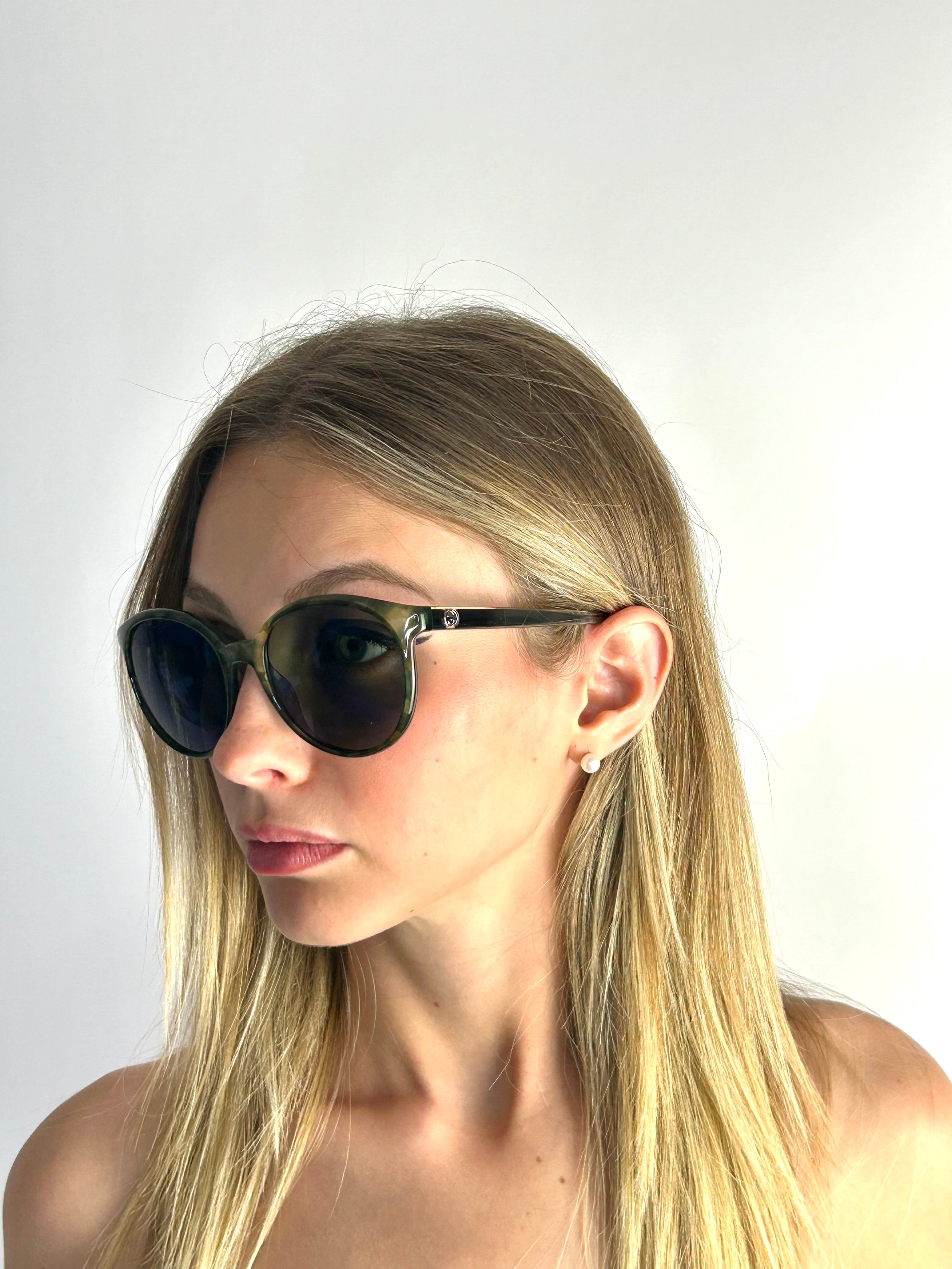 Occhiali da sole GUCCI GG3697/S VERDE HAVANA
