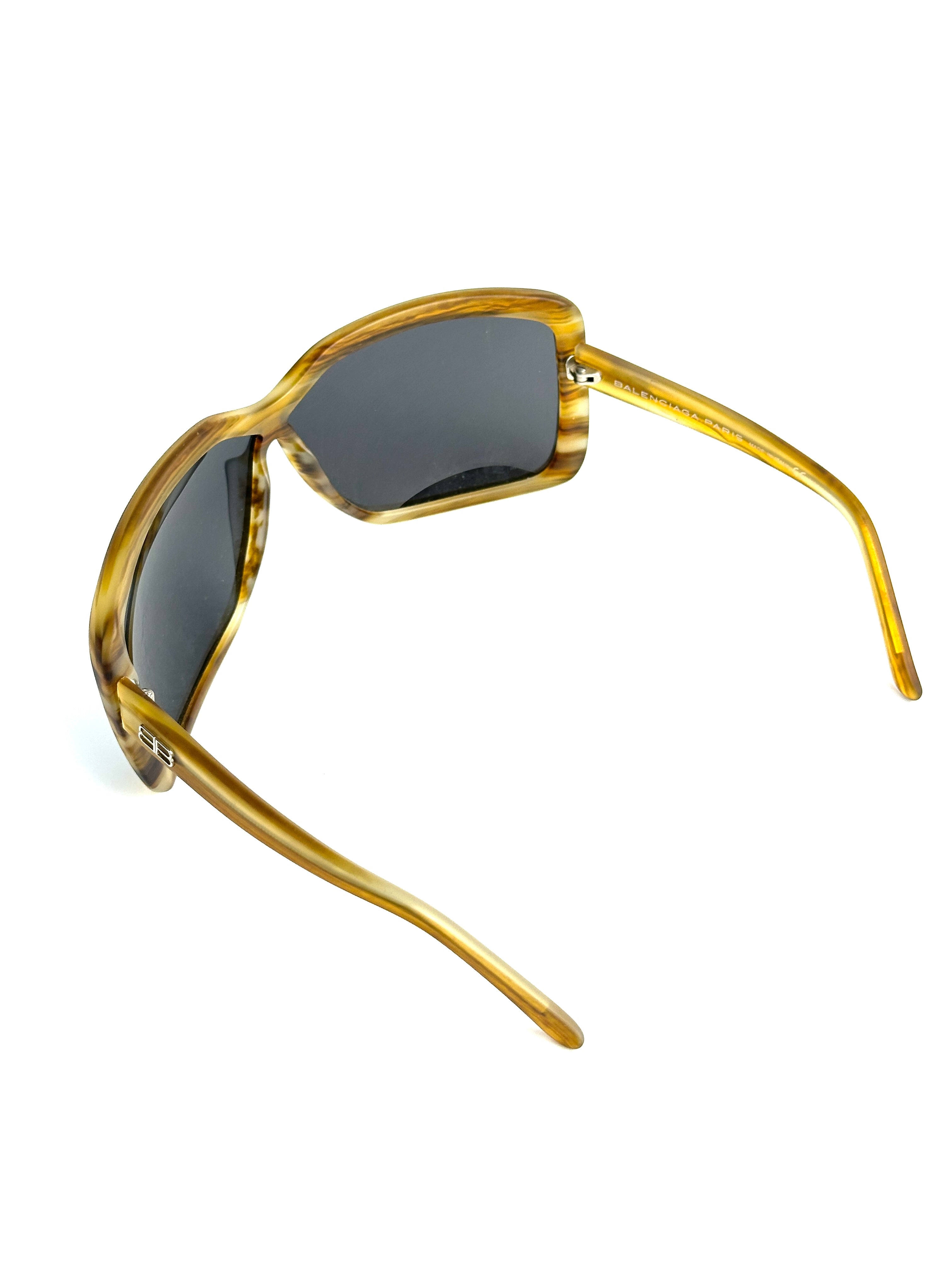BALENCIAGA BAL0124/S Horn sunglasses