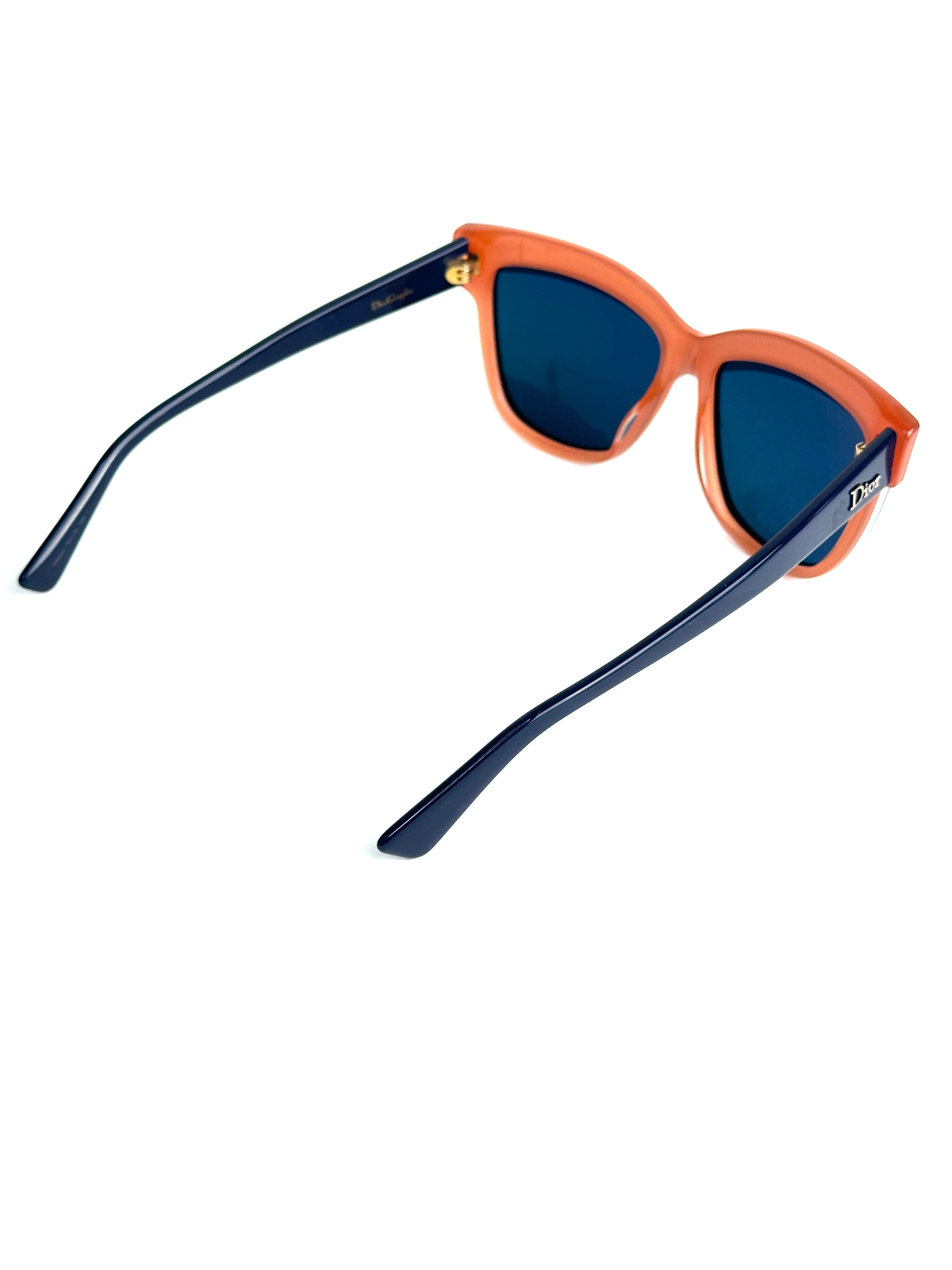 Occhiali da sole DIOR DIORGRAPHIC 398/5O BLUEWHT ORNG