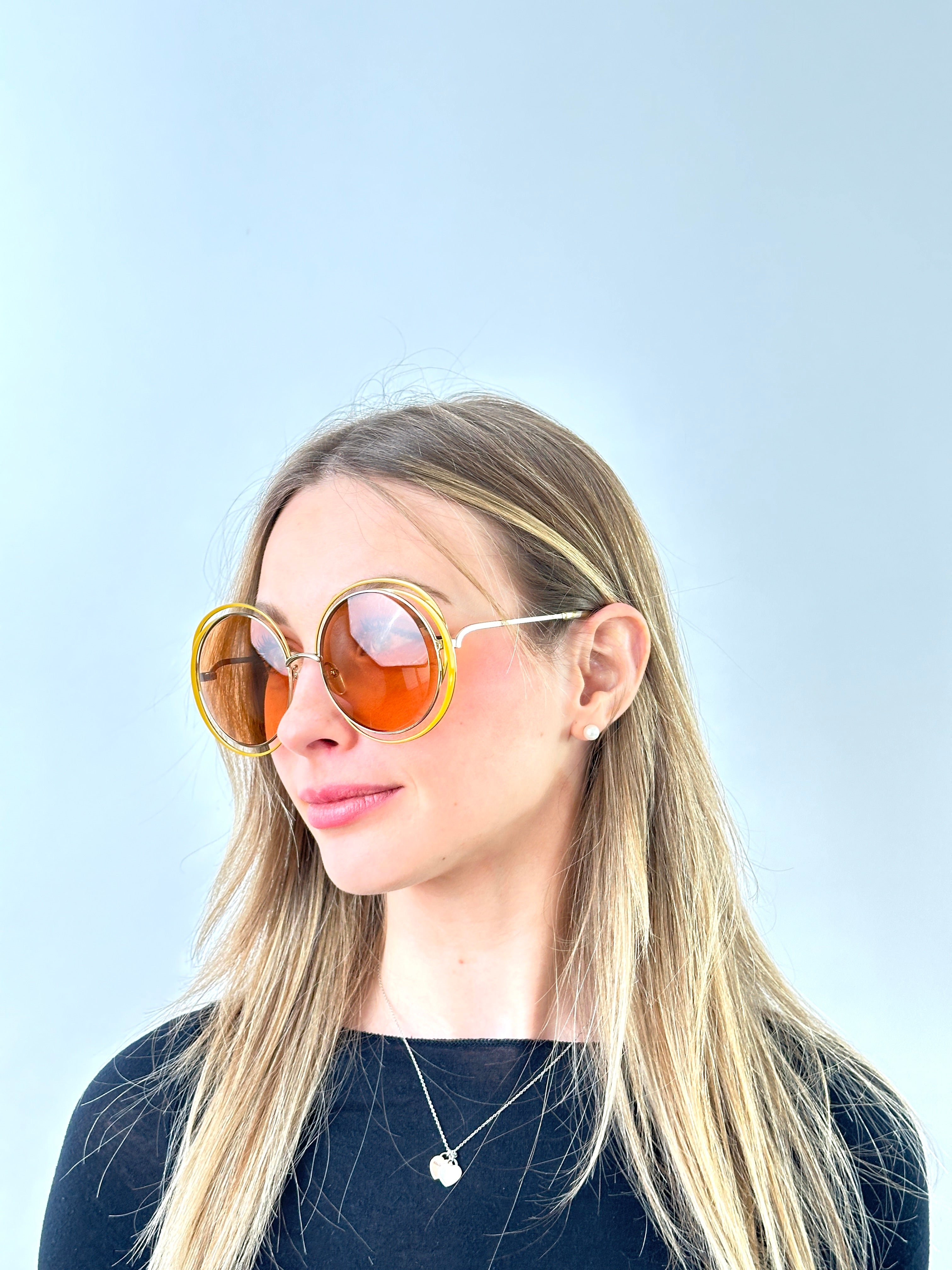 Occhiali da sole CHLOÉ CE155S 40214 848 GOLD OCHRE