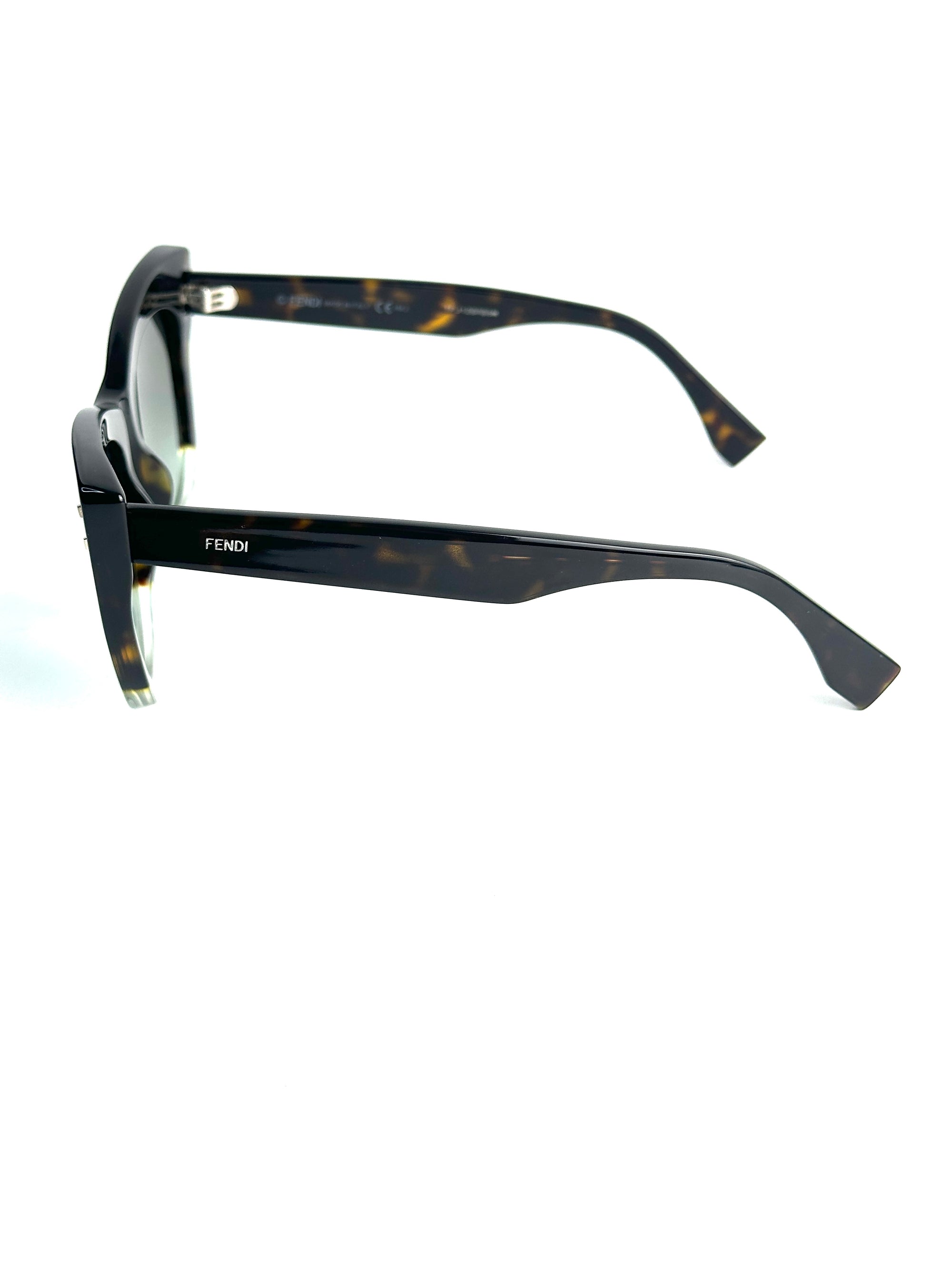 occhiali da sole FENDI FF0238/S HAVANA VERDE