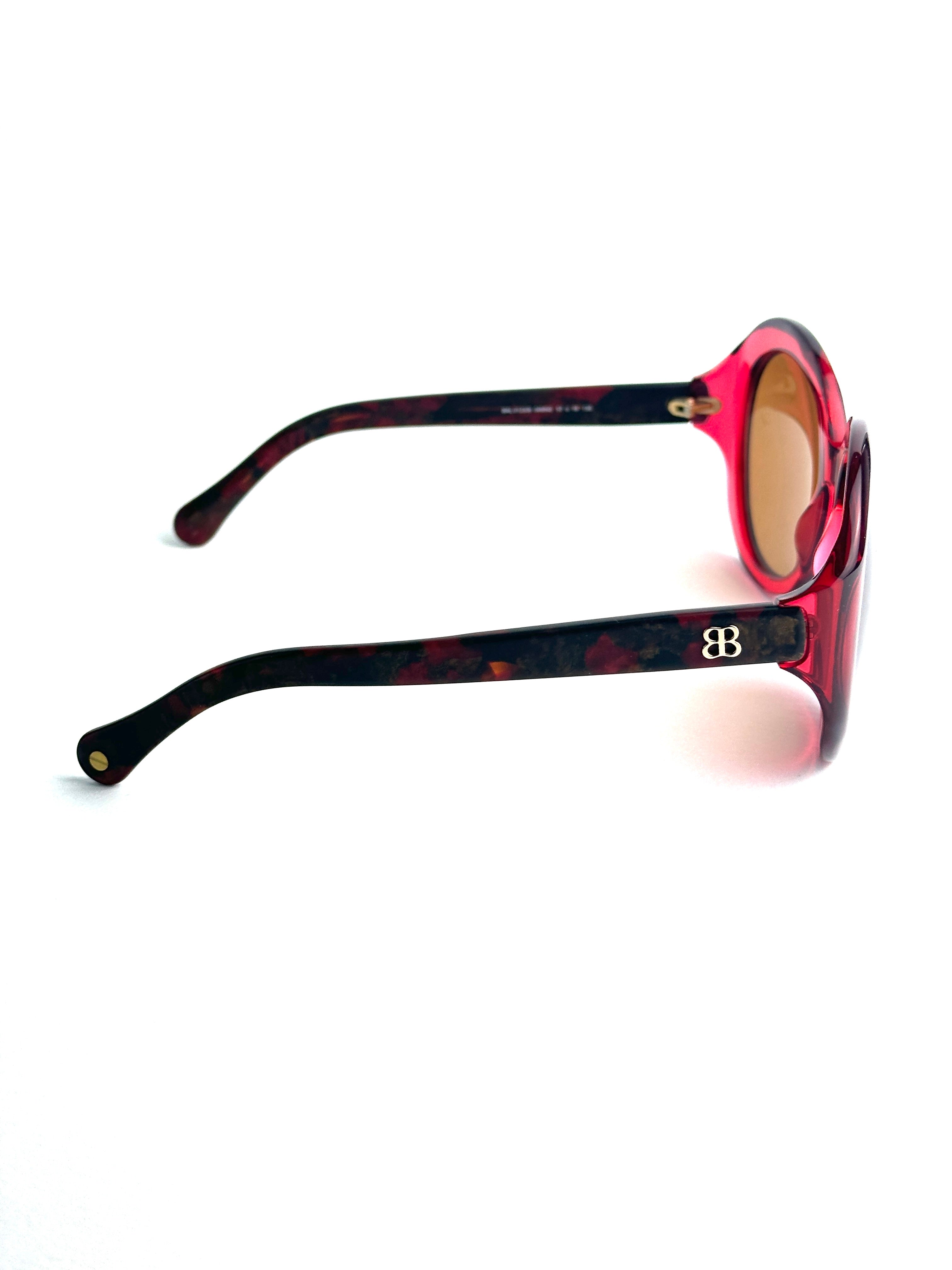 Occhiali da sole BALENCIAGA BAL0123/S RED MARB