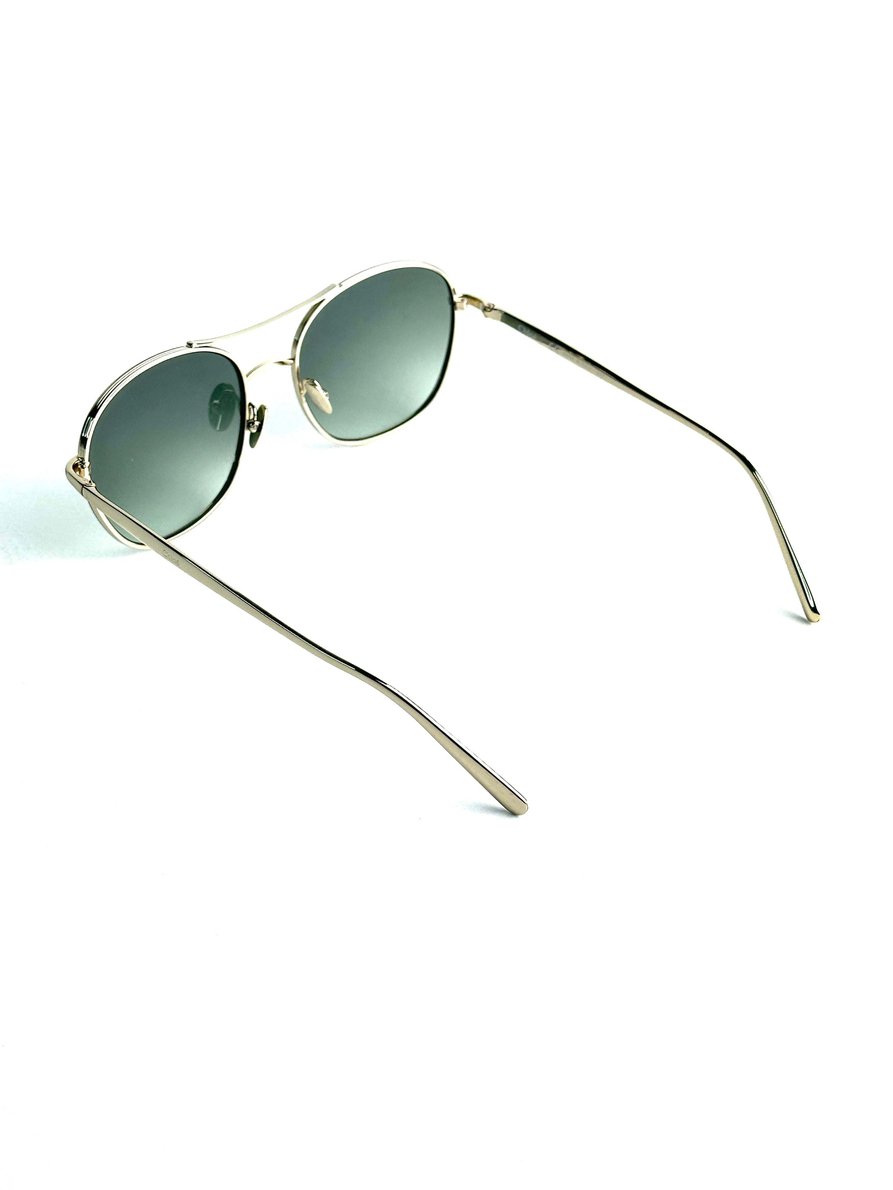 Occhiali da sole CHLOÉ CE137S 35148 733 GOLD/GREEN