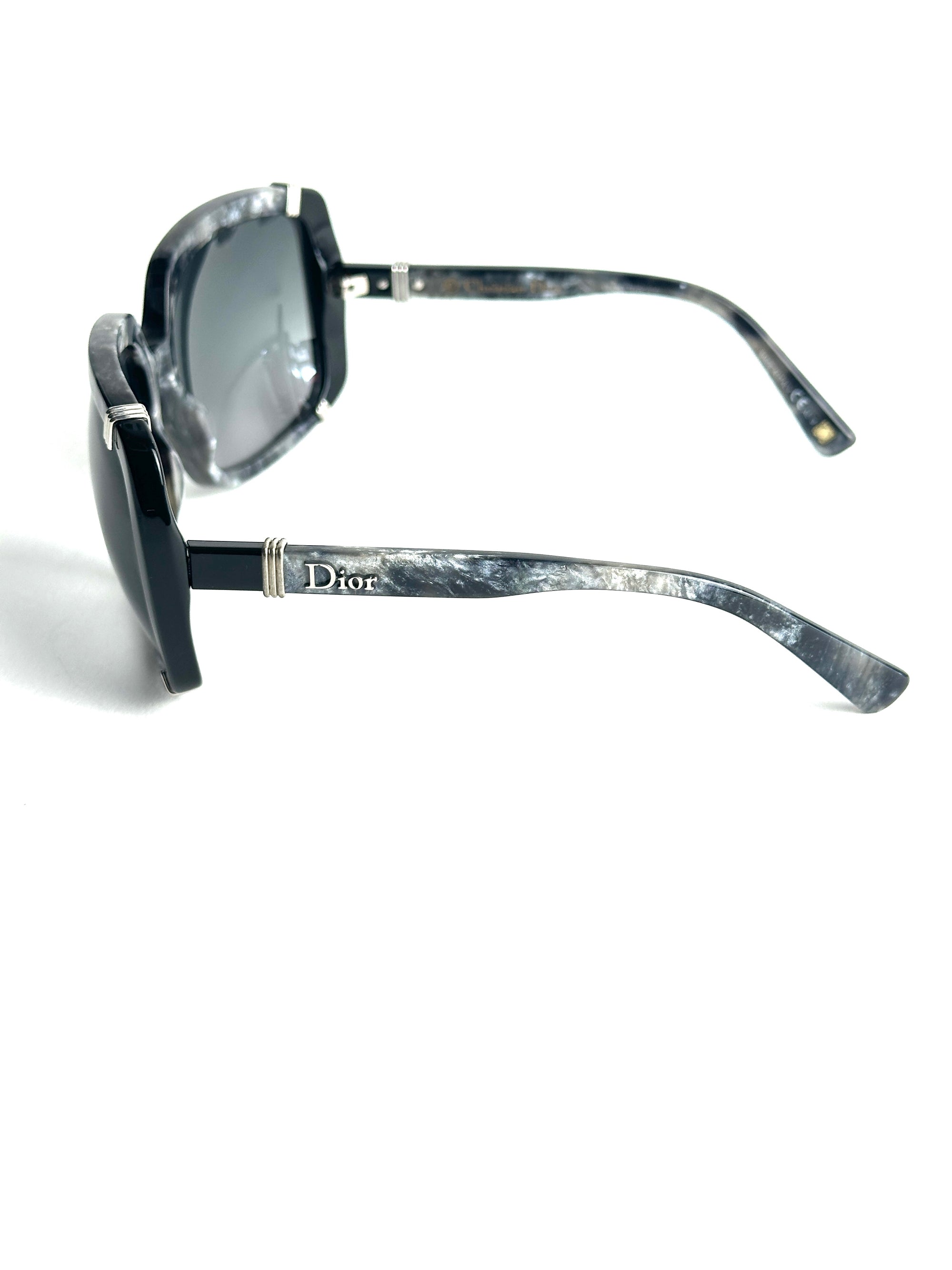 DIOR DIORCHICAGO1 0Q0/HD GREY MEL sunglasses