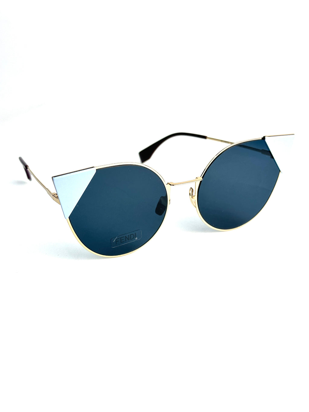 occhiali da sole FENDI FF0190/S ORO ROSA E AZZURRO
