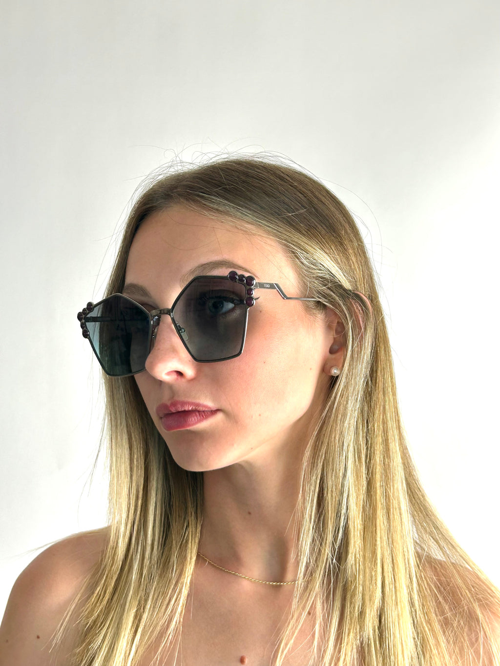 FENDI FF 0342/S B1Z HO ARGENT OR