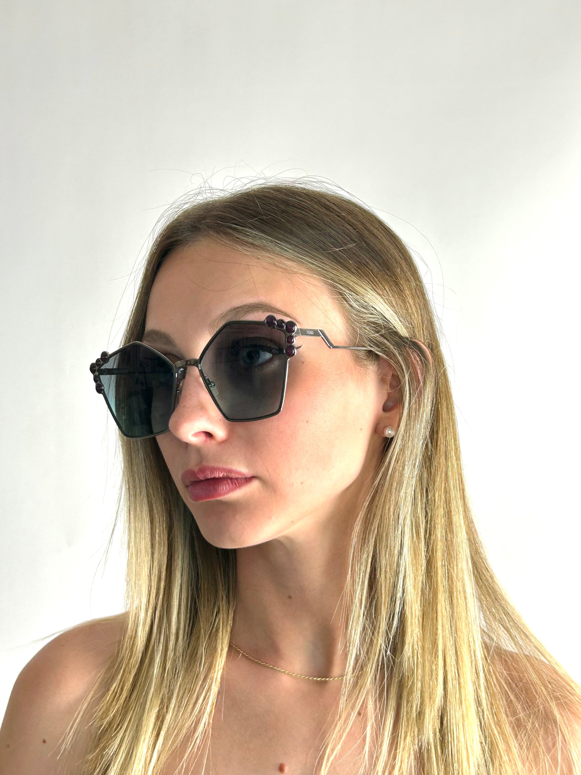FENDI FF 0342/S B1Z HO ARGENT OR