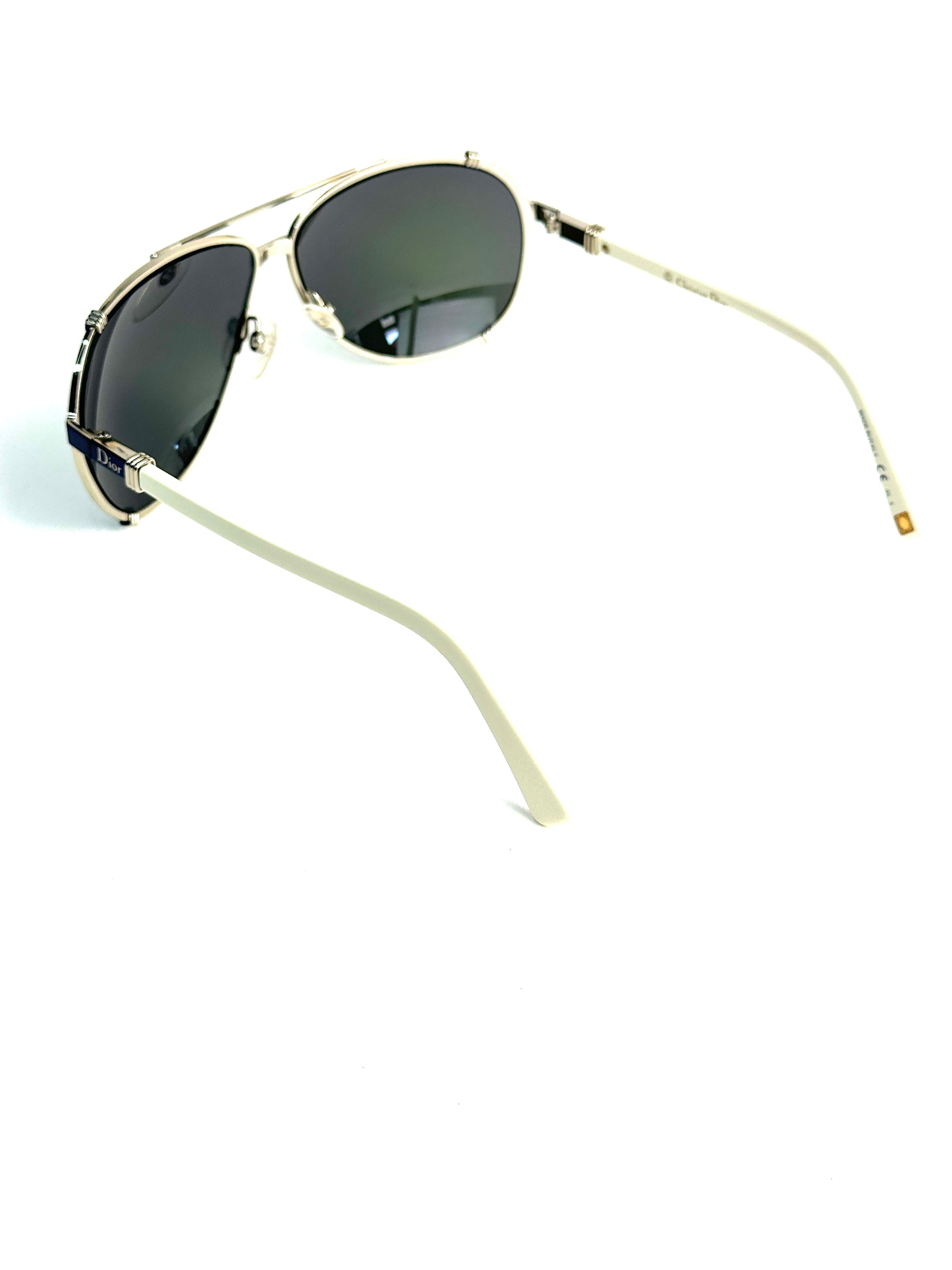 occhiali da sole DIOR DIORCHICAGO2 N6R/TE LTGD BLU IVR