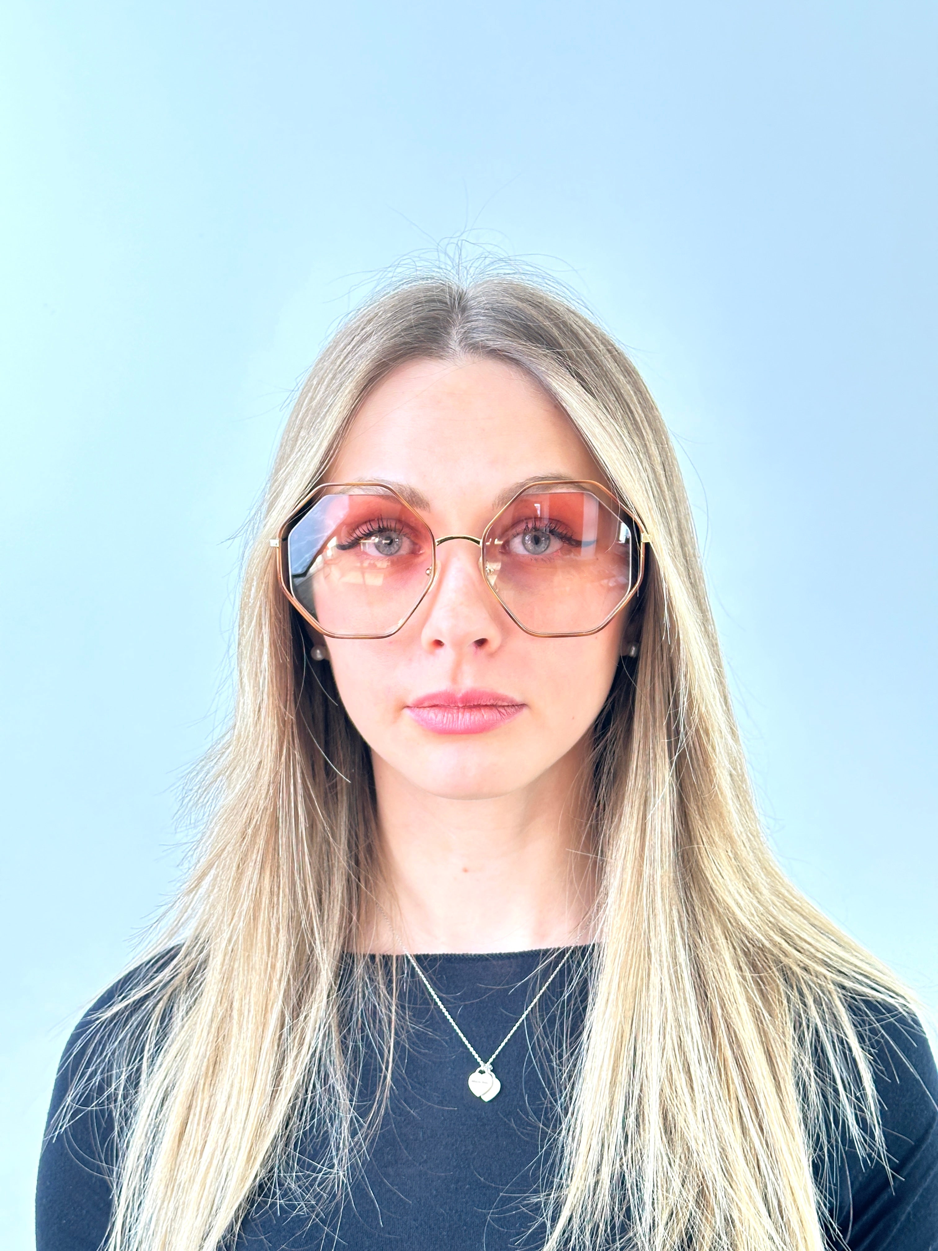 Occhiali da sole CHLOÉ CE132S 34832 211 HAVANA/PEACH
