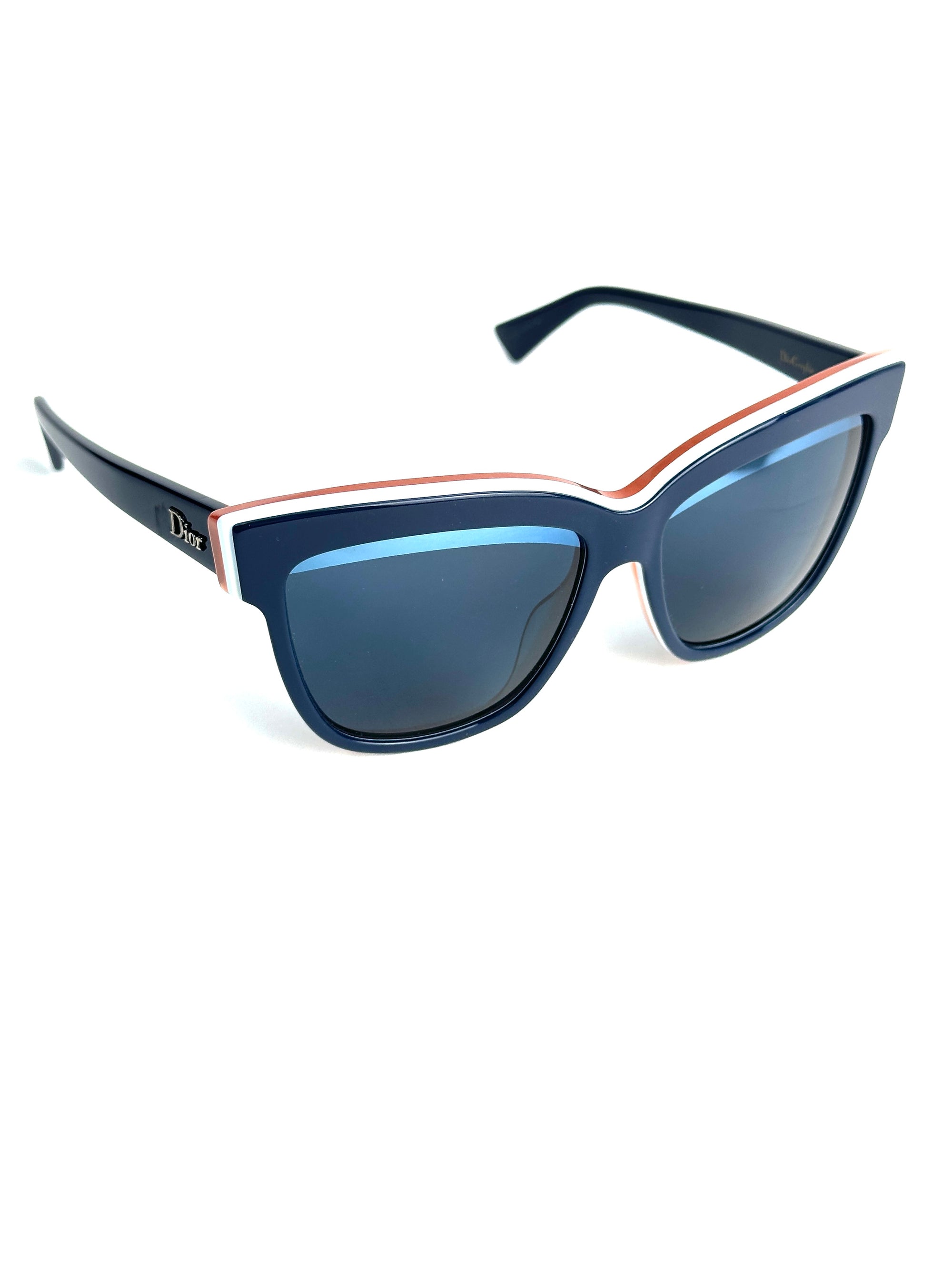 occhiali da sole DIOR DIORGRAPHIC 398/5O BLUEWHT ORNG