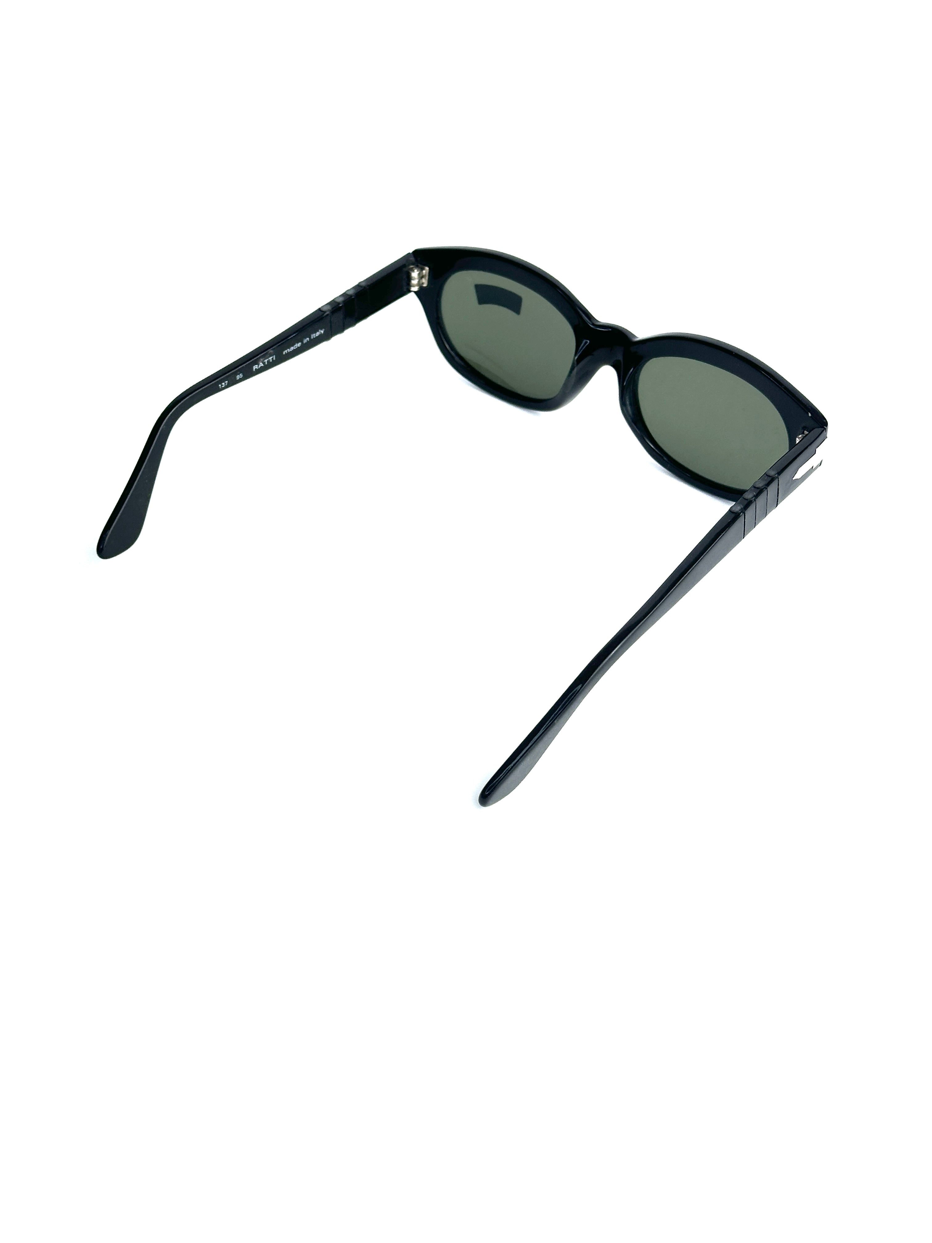 Occhiali da sole PERSOL 830 RATTI VINTAGE NERO