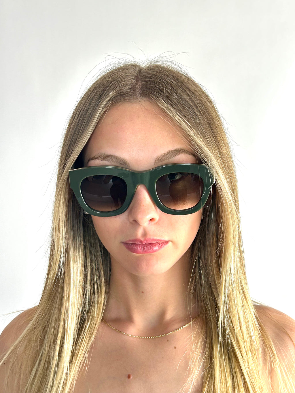 occhiali da sole CELINE CL41095/S VERDE CACTUS