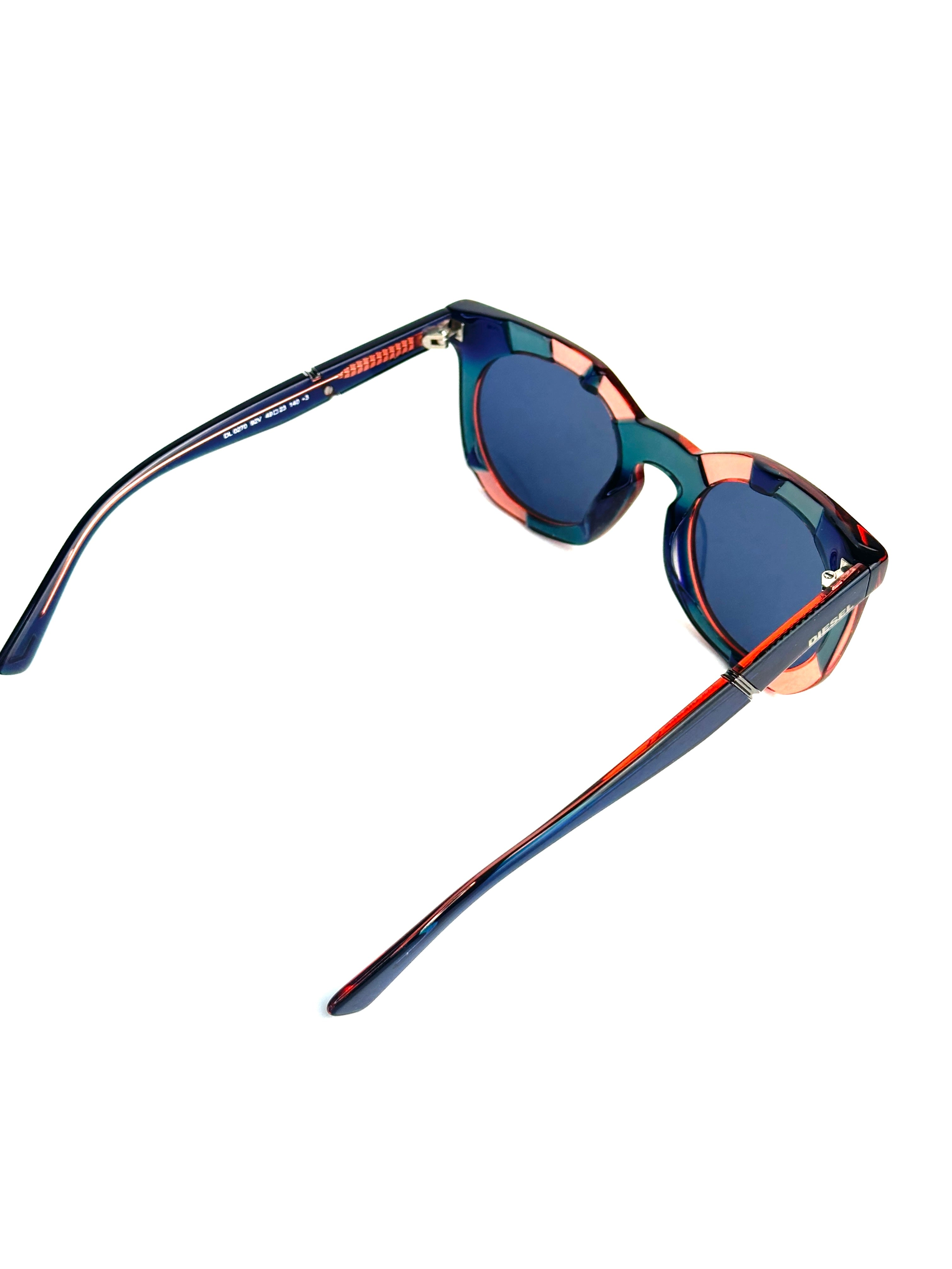 Occhiali da sole DIESEL DL0270 Blu e Rosa