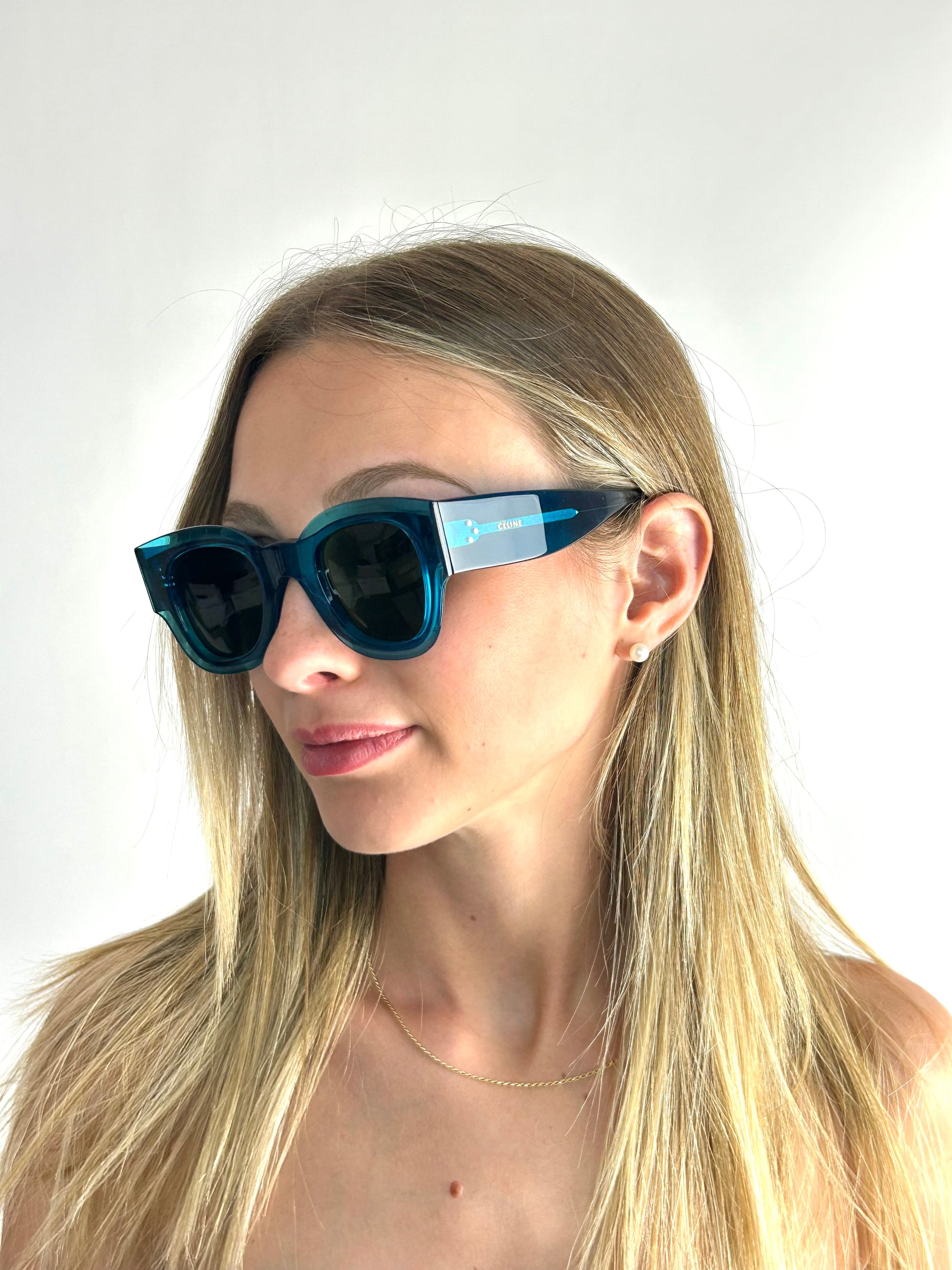 occhiali da sole CELINE CL41446/S BLU