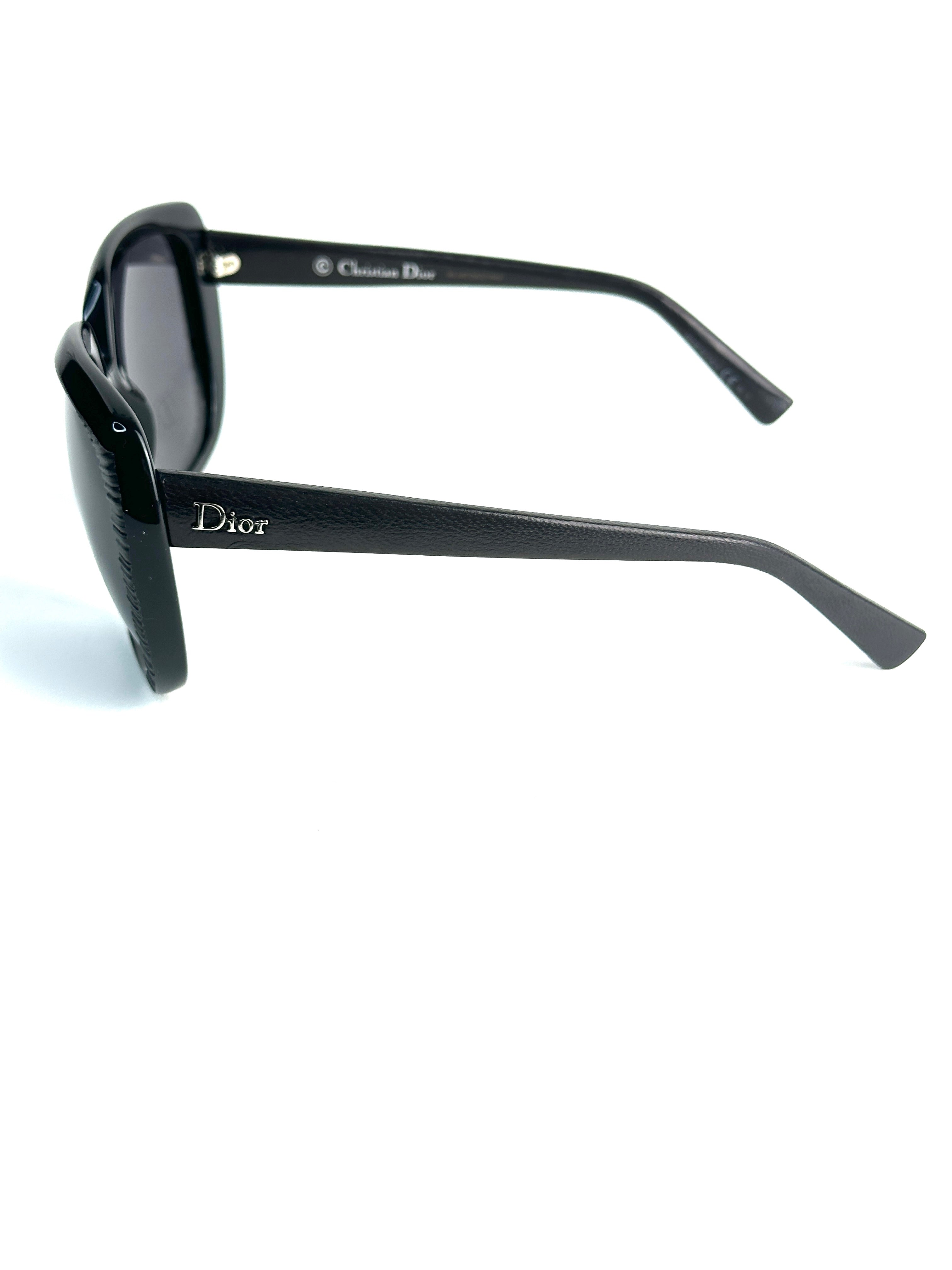 Occhiali da sole DIOR DIORAFFETAS1 648/Y1 BLK LEAT
