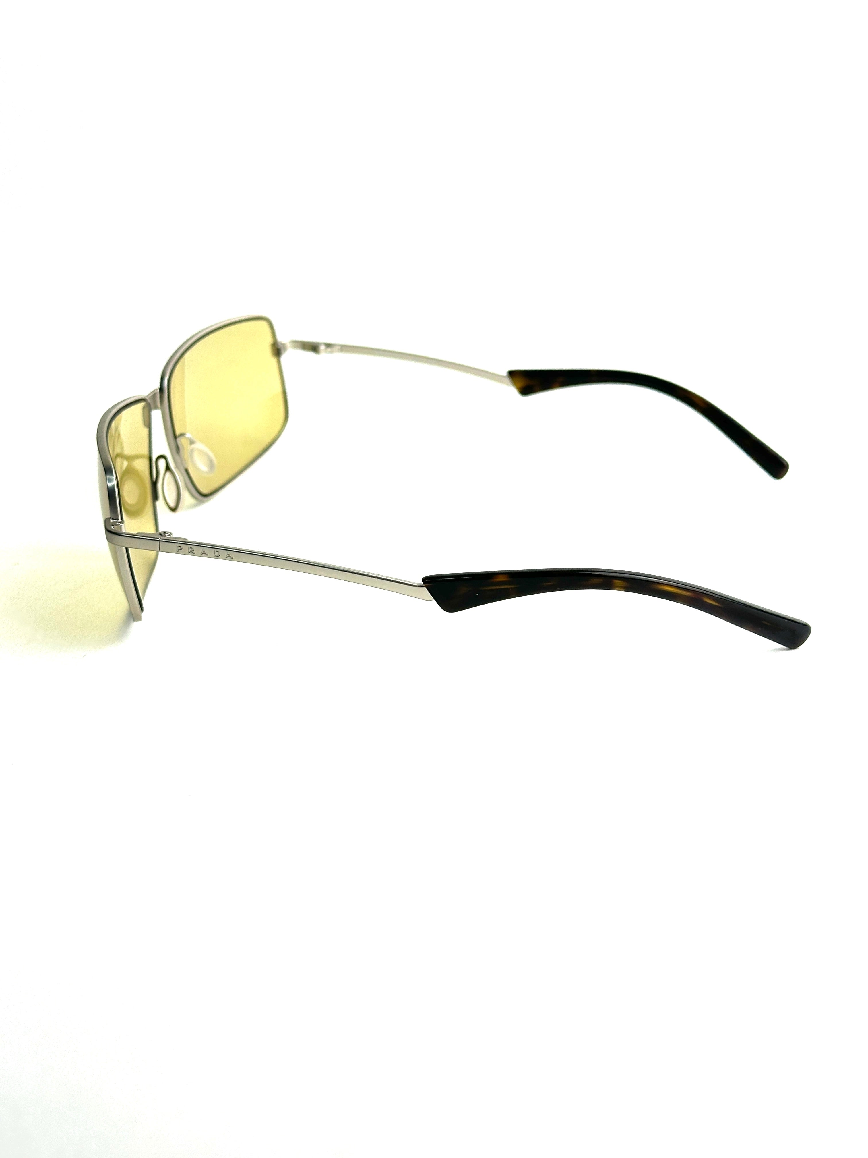 Occhiali da sole PRADA SPR61B GIALLO VINTAGE