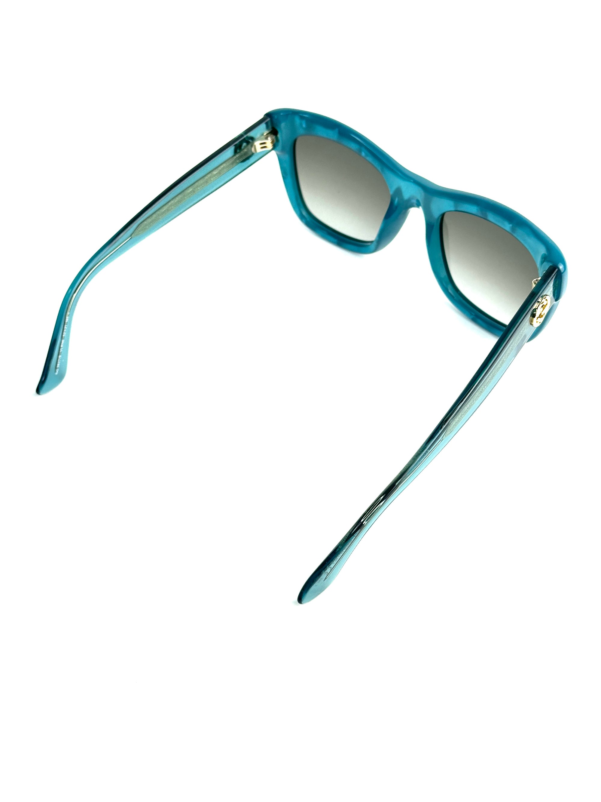 occhiali da sole GUCCI GG3827/S BLU TRASPARENTE
