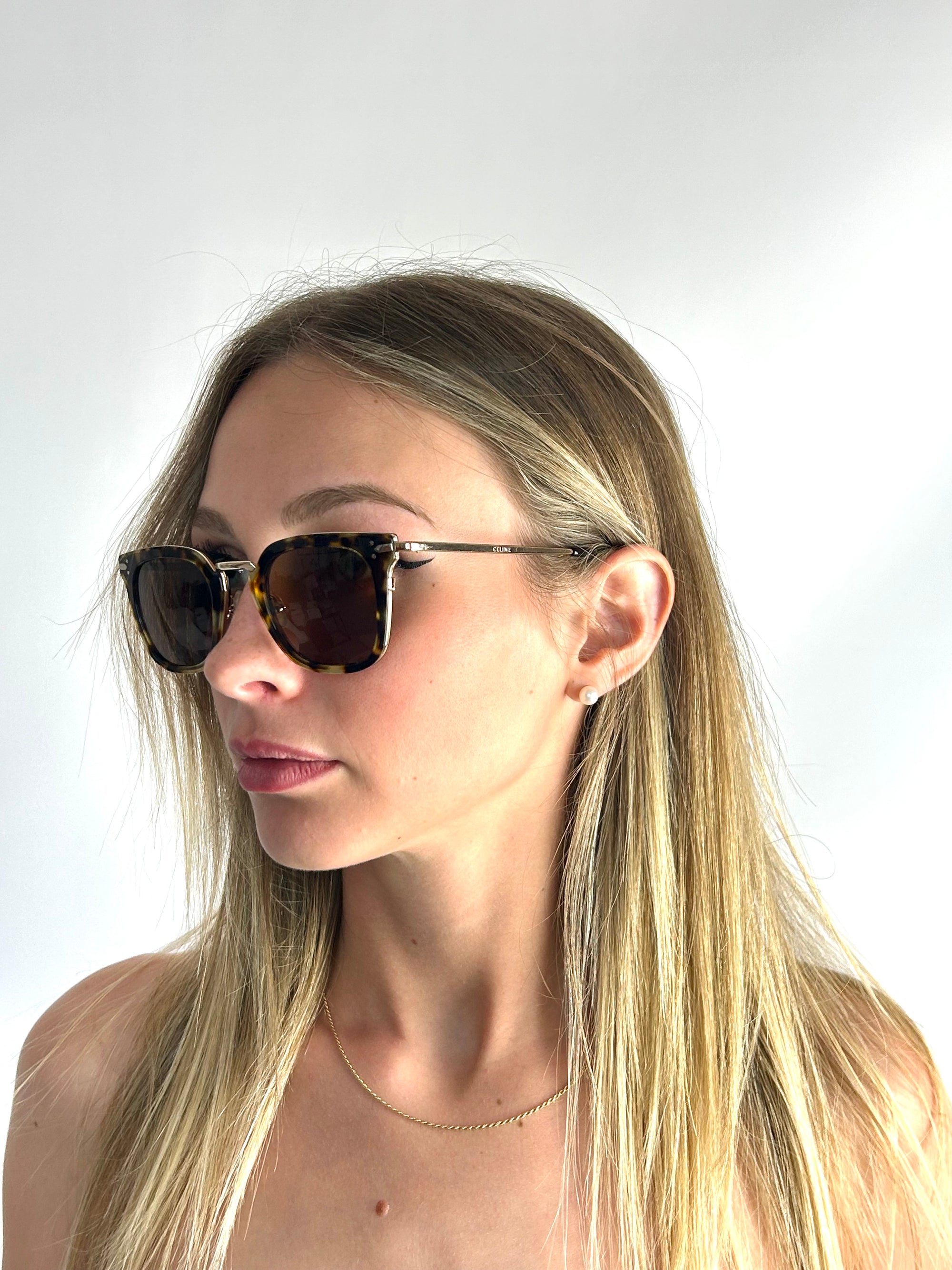 occhiali da sole CELINE CL41402/S J1L/A6 HAVANA