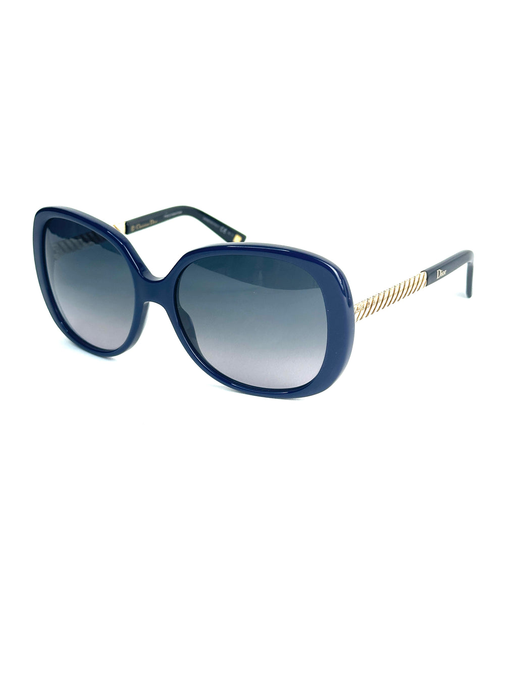 occhiali da sole DIOR DIOREVER1 BSW/HD BLUE GOL