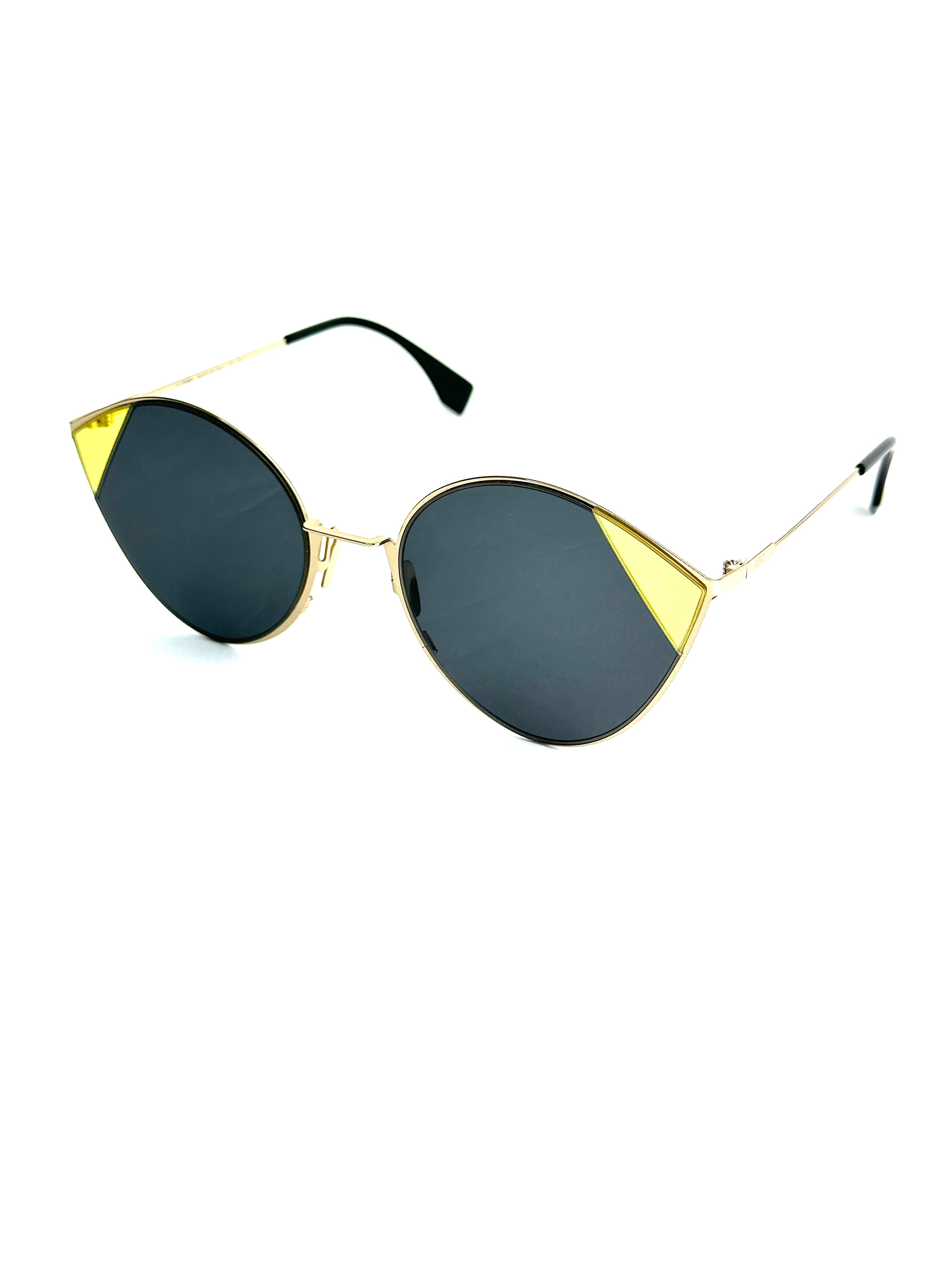 Occhiali da sole FENDI FF 0341/S B1Z HO SILVER GOLD