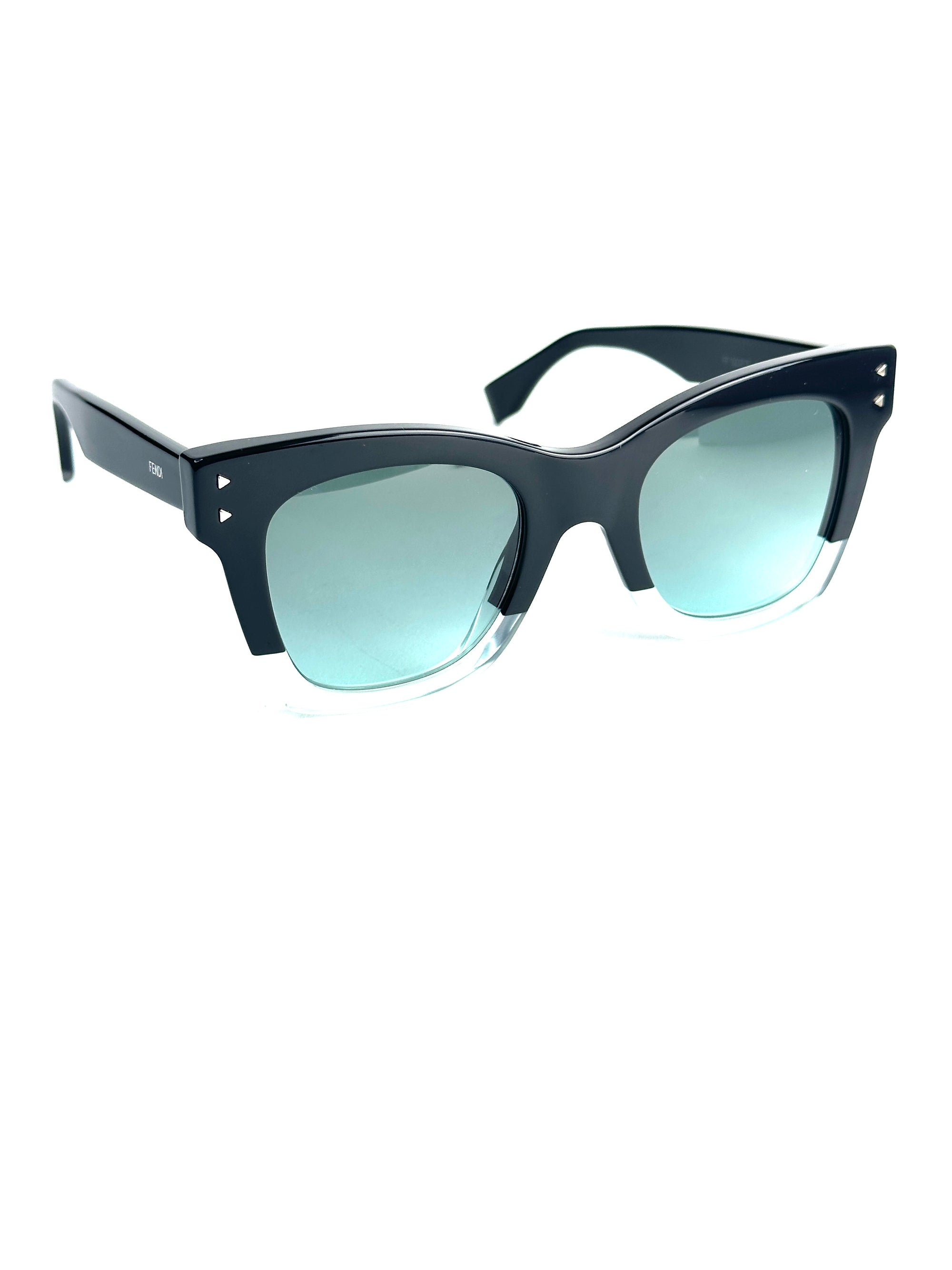 occhiali da sole FENDI FF0237/S NERO VERDE