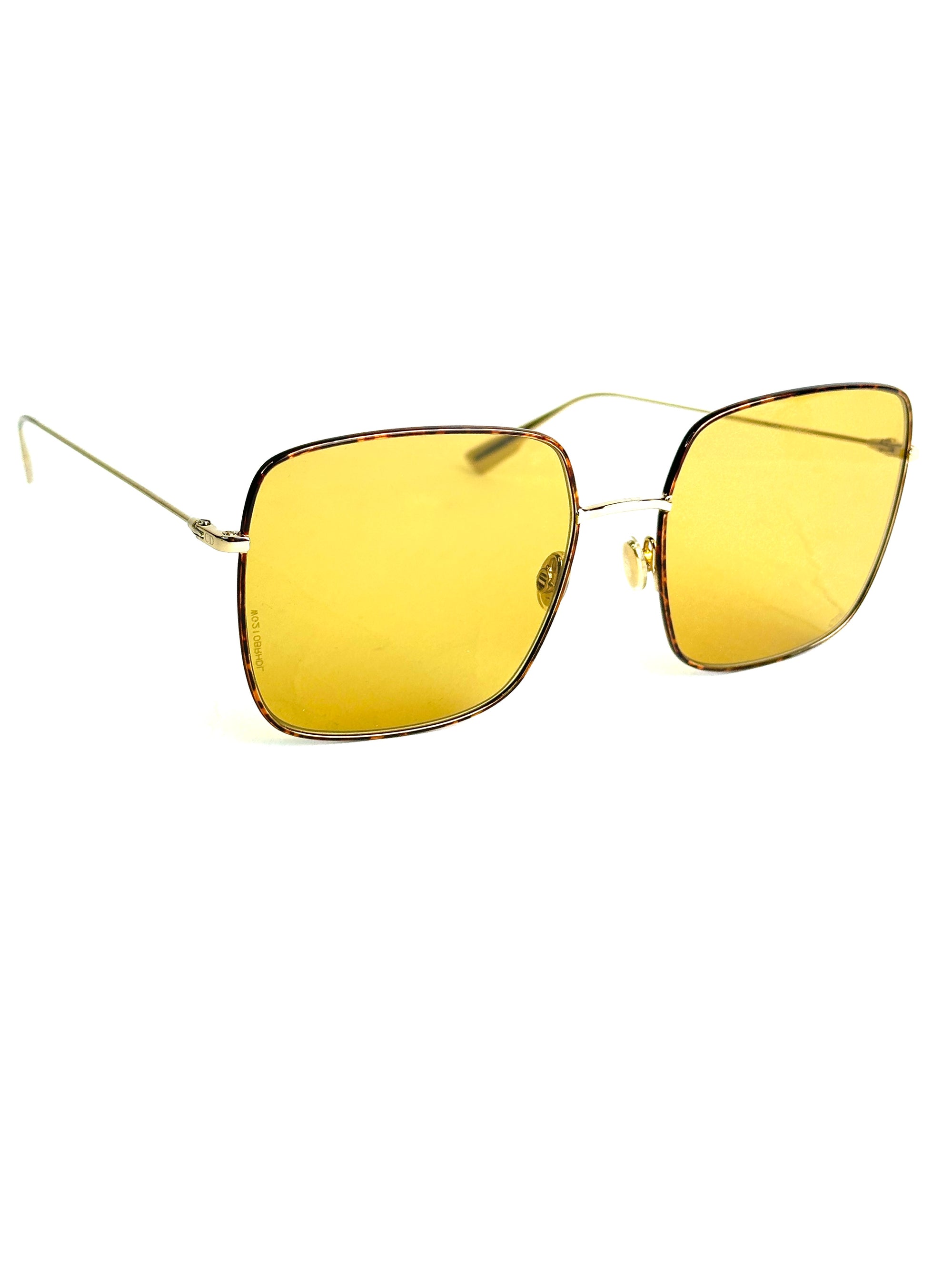 DIOR STELLAIRE1 06J/2M GOLD HAVANA sunglasses