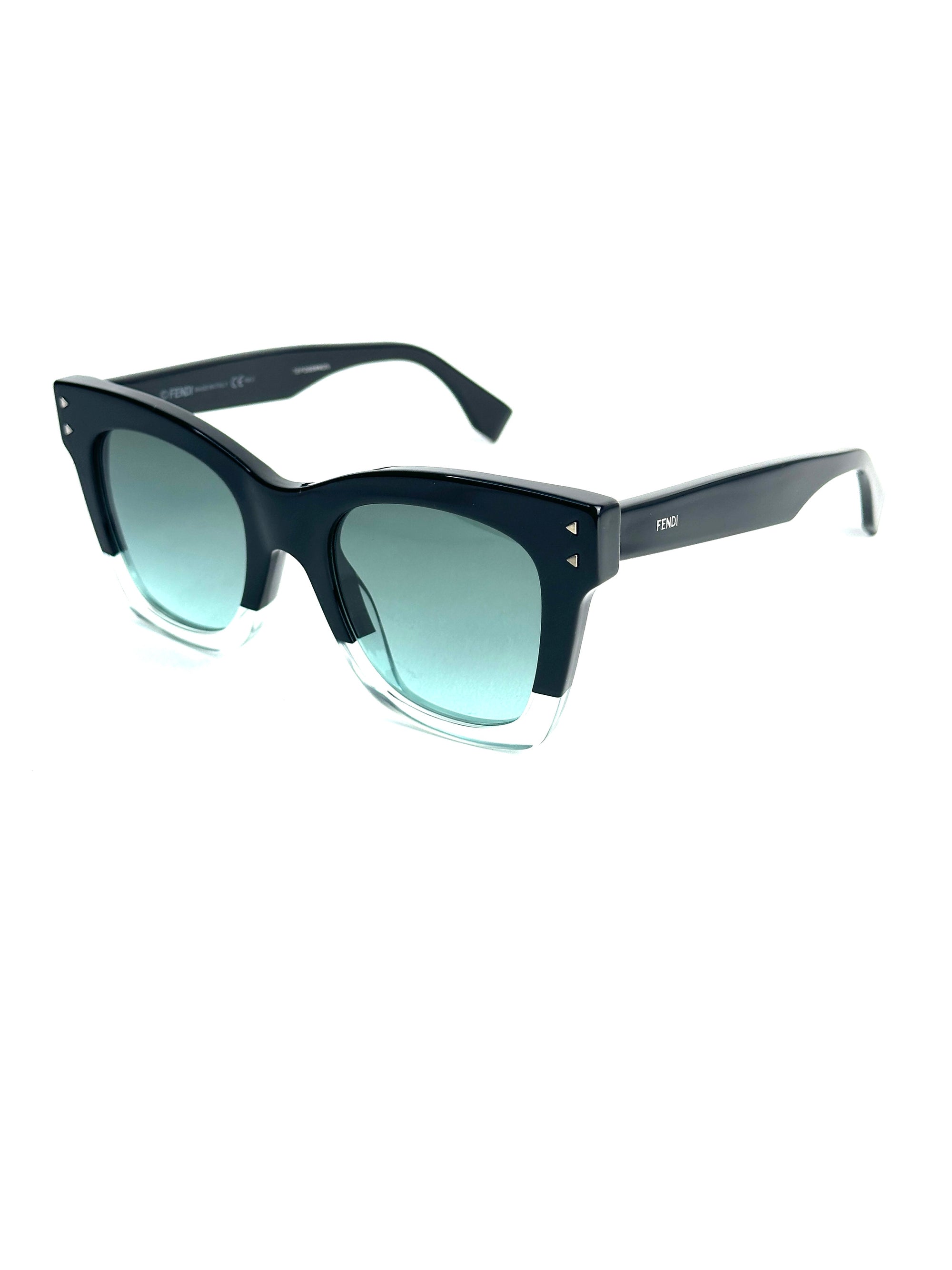 occhiali da sole FENDI FF0237/S NERO VERDE