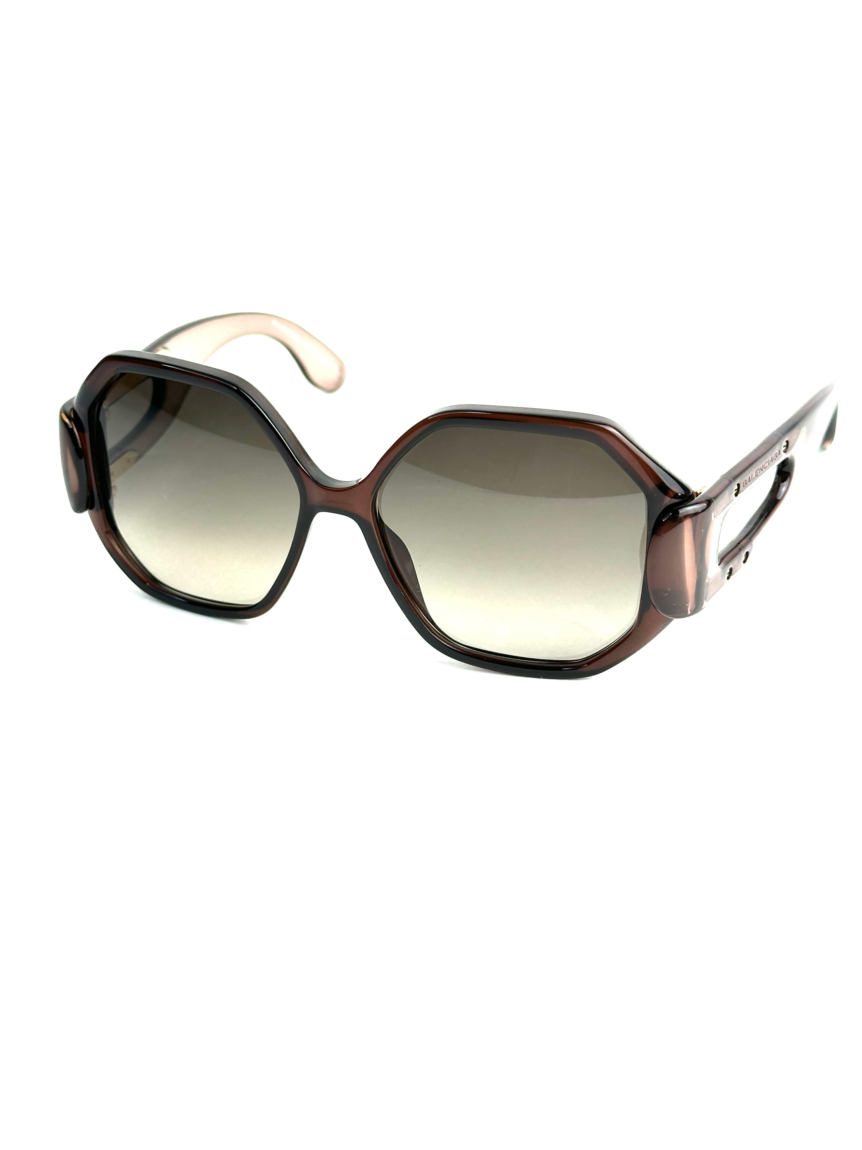Occhiali da sole BALENCIAGA BAL 0132/S 03N/HA MARRONE
