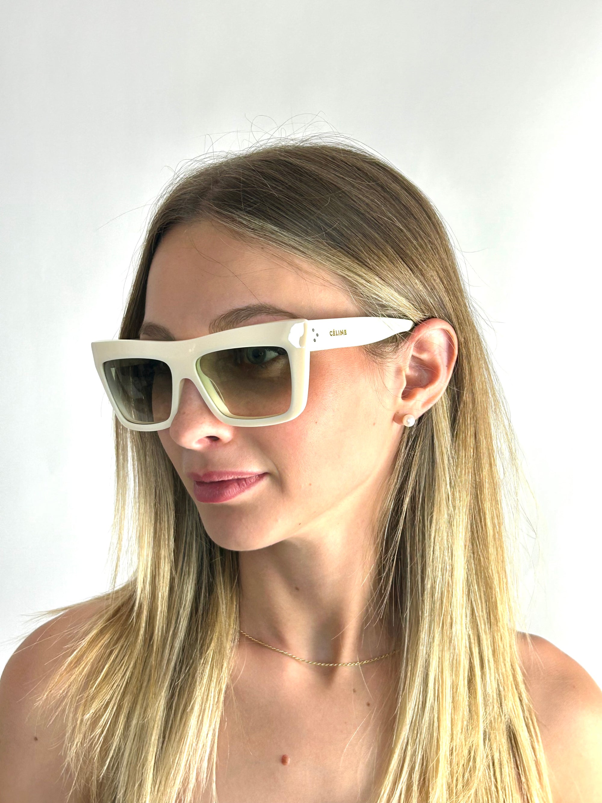 occhiali da sole CELINE CL41804/S AVORIO