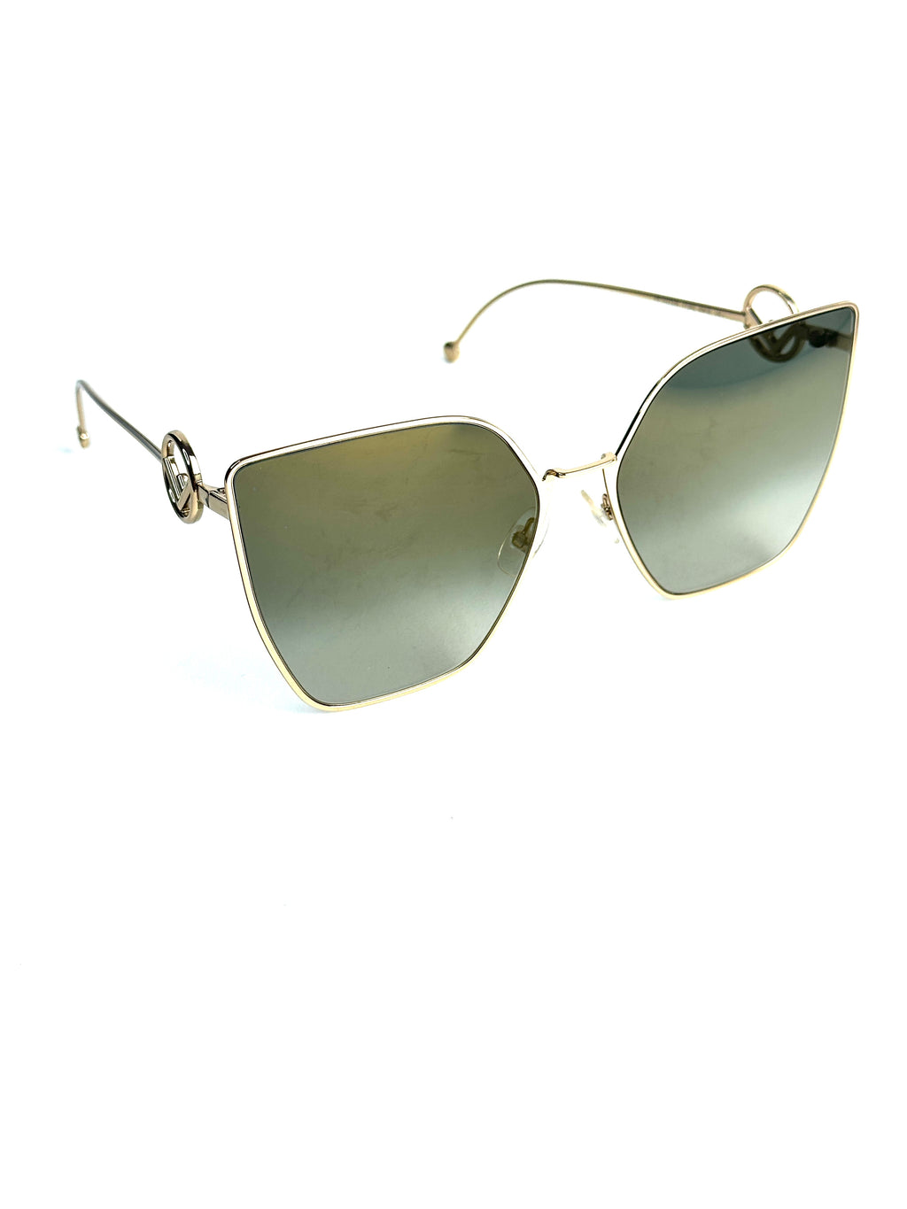 occhiali da sole FENDI FF0323/S ORO GRIGIO