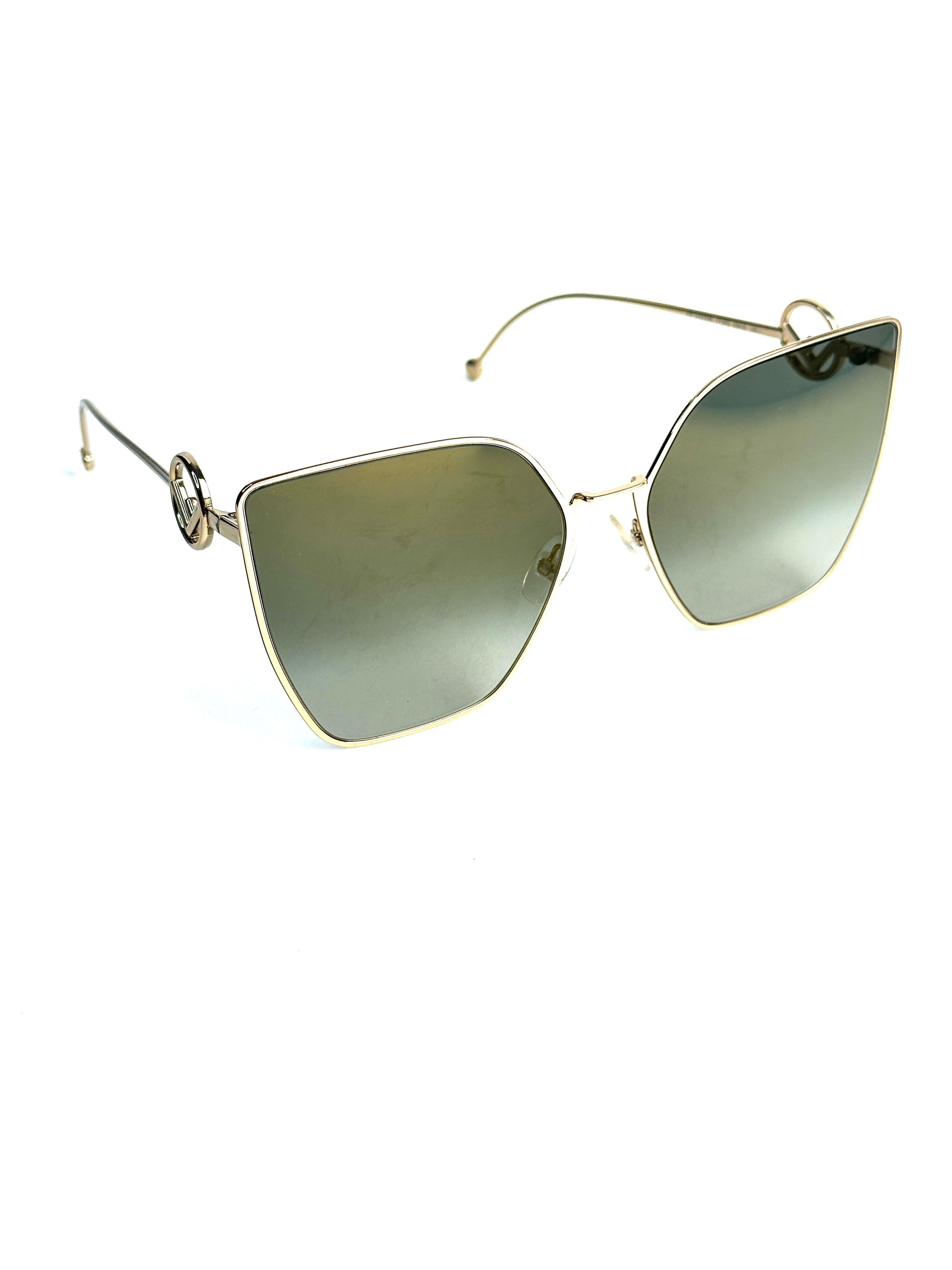 occhiali da sole FENDI FF0323/S ORO GRIGIO