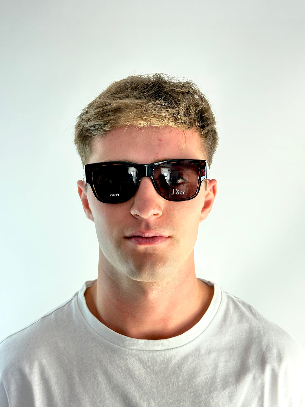 DIOR MEN'S BLACKTIE AX5/EJ HAVANA sunglasses