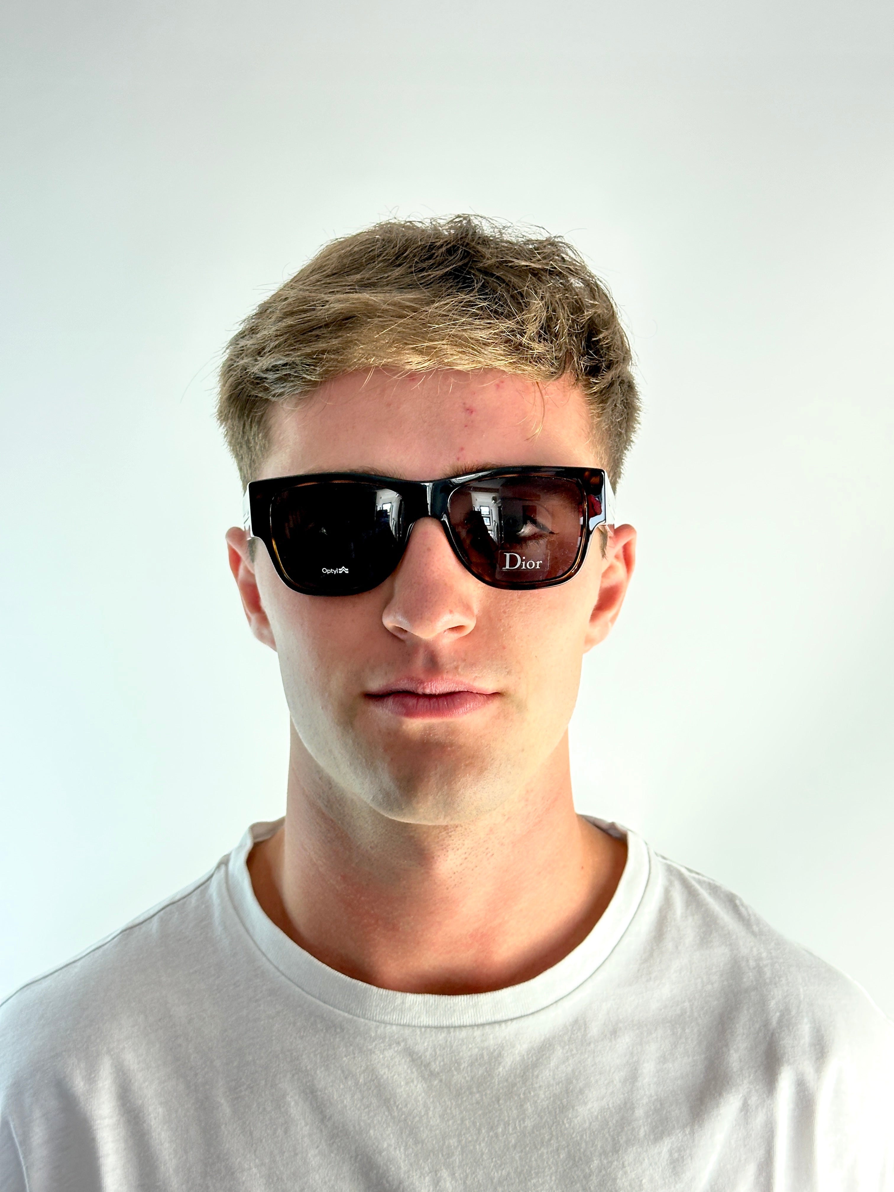 DIOR MEN'S BLACKTIE AX5/EJ HAVANA sunglasses