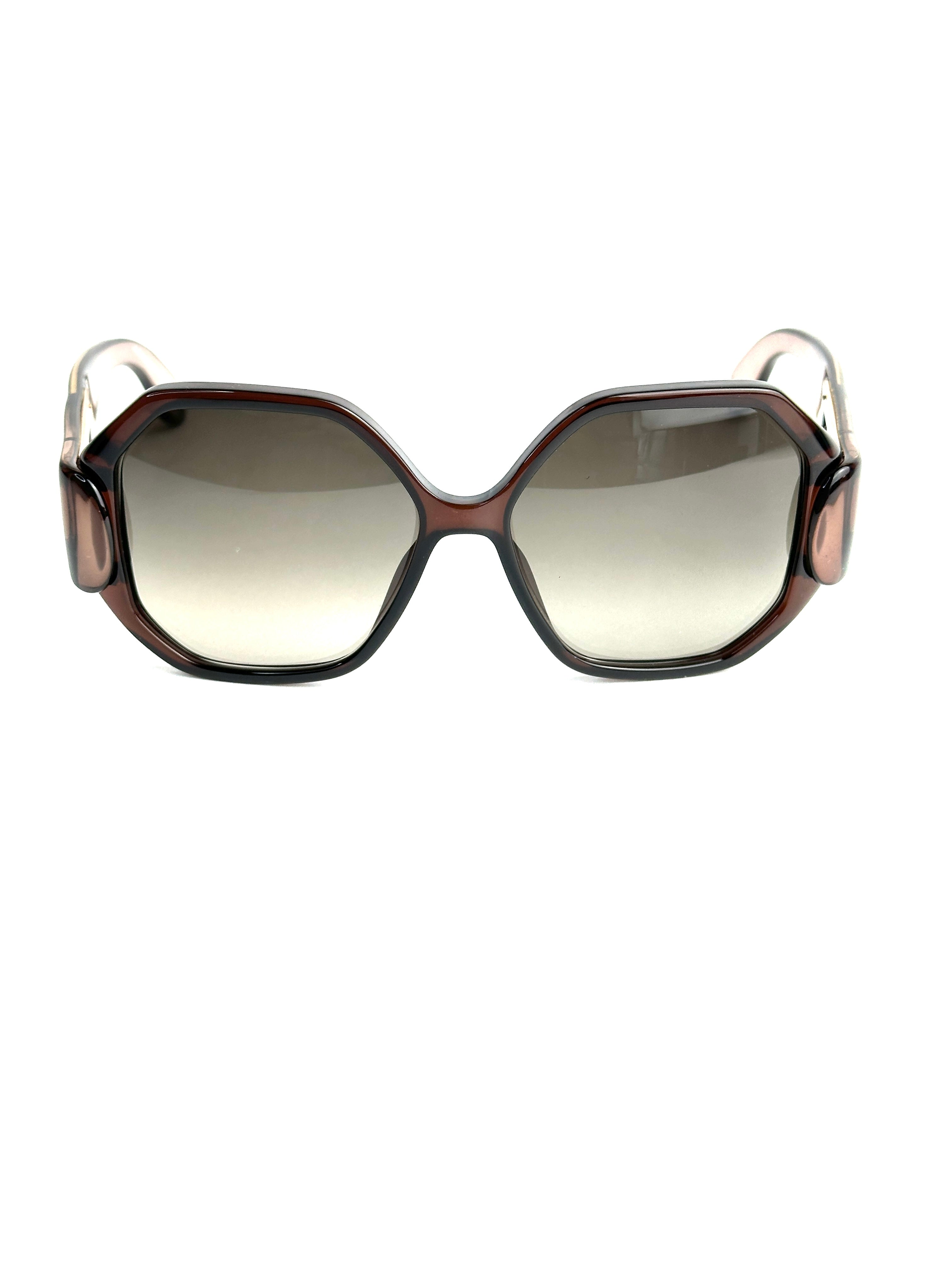 Occhiali da sole BALENCIAGA BAL 0132/S 03N/HA MARRONE