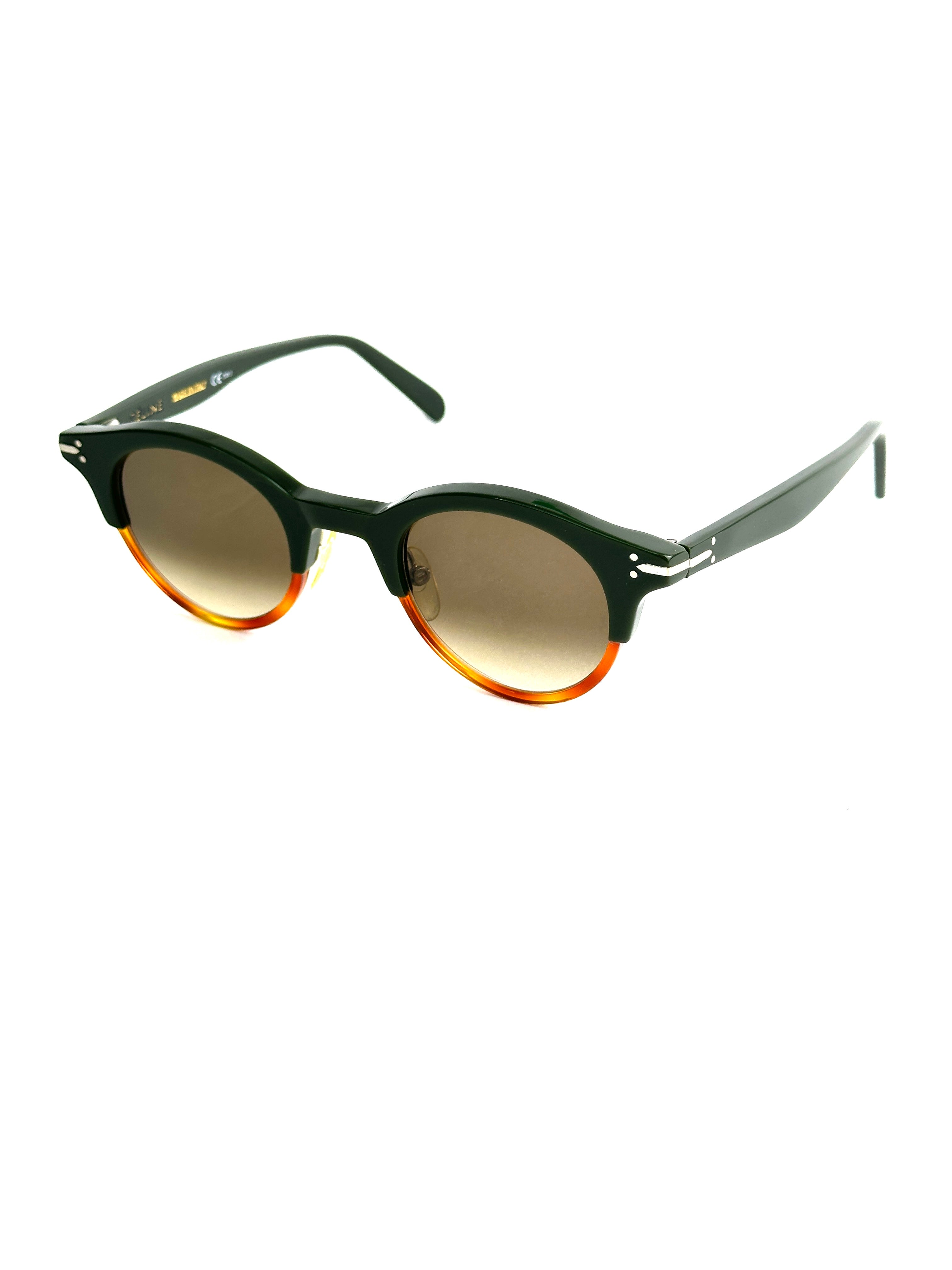 CELINE CL41395/S T6Y/W2- GREEN-HAVANA sunglasses