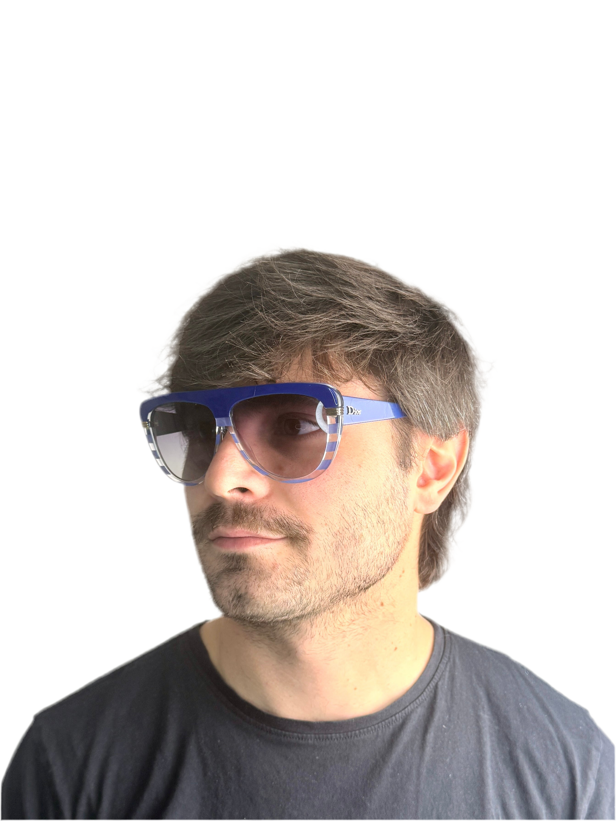 occhiali da sole DIOR CROISETTE 1 DSV/EU BLU CRBL